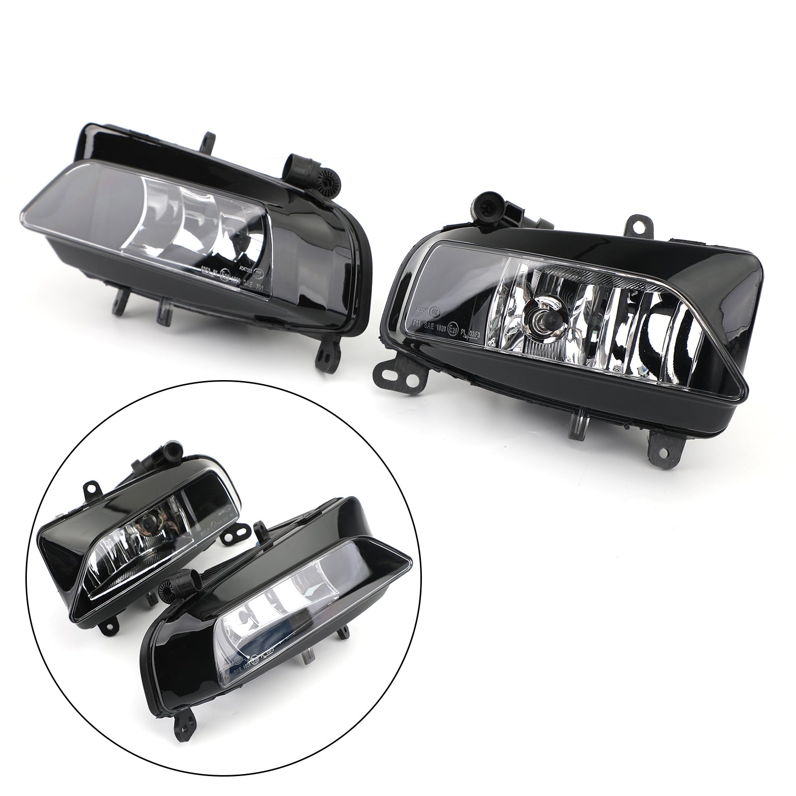 Paar Front Light Halogeen Mistlamp Voor AUDI S5 2013 2014 2015 2016 A5-S Lijn Generiek