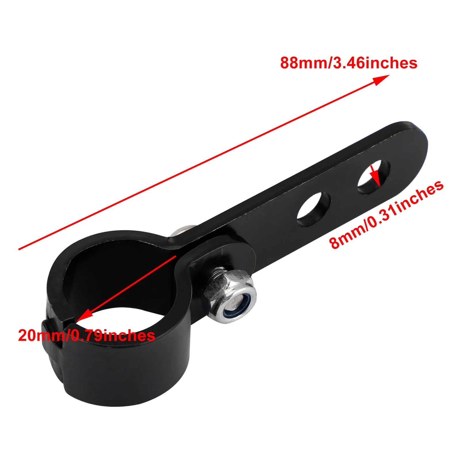 Motorcycle Foot Side Stand Assistant CNC 20-23mm Kickstand Motorbike Scooter