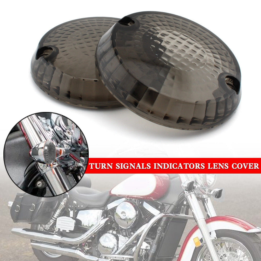 Yamaha Kawasaki Vulcan 1500 VN Turn Signals Indicators Lens Cover