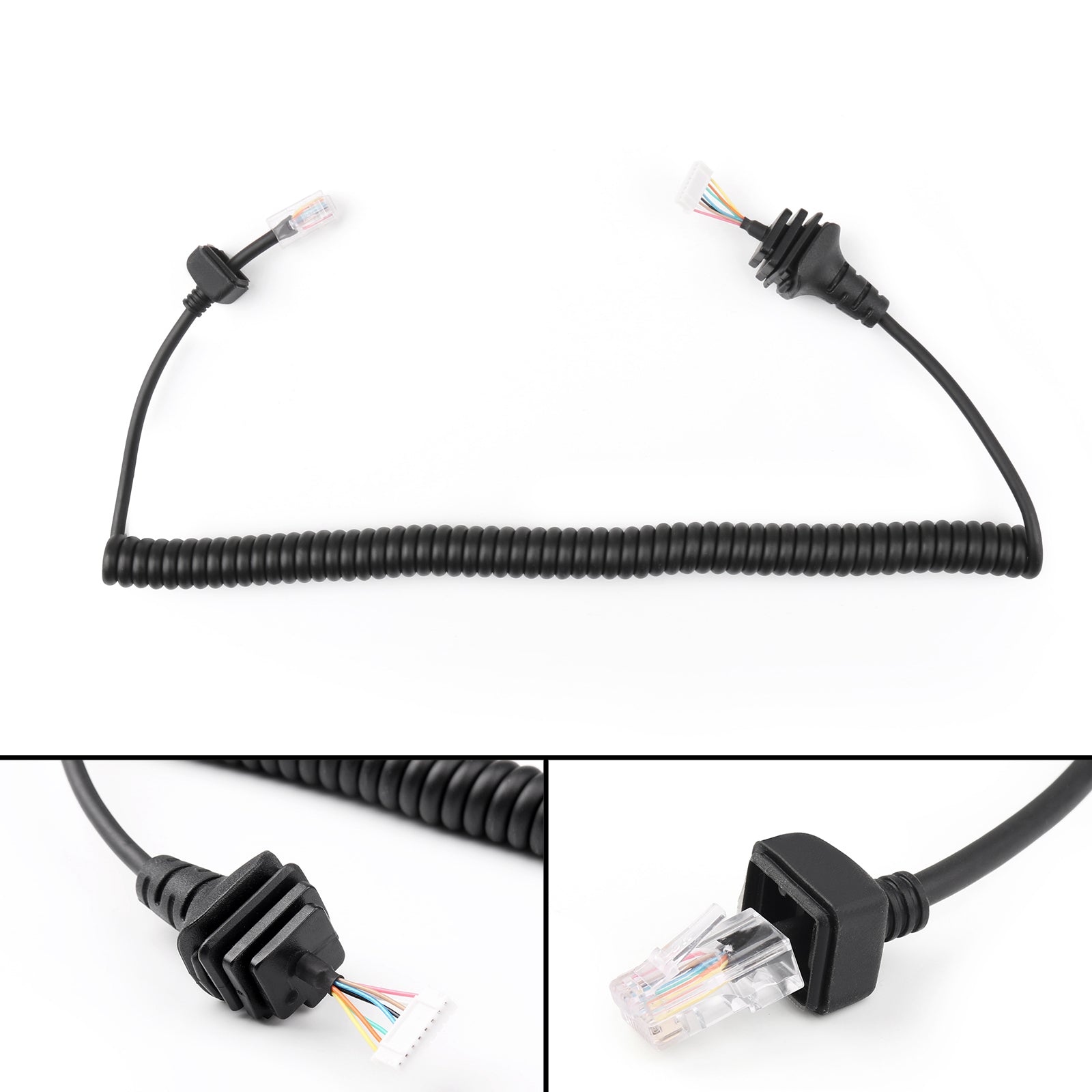 Mic Microphone Cable Line For HM-152 ICOM Radio IC-2200H 2720 IC-7000 2820H