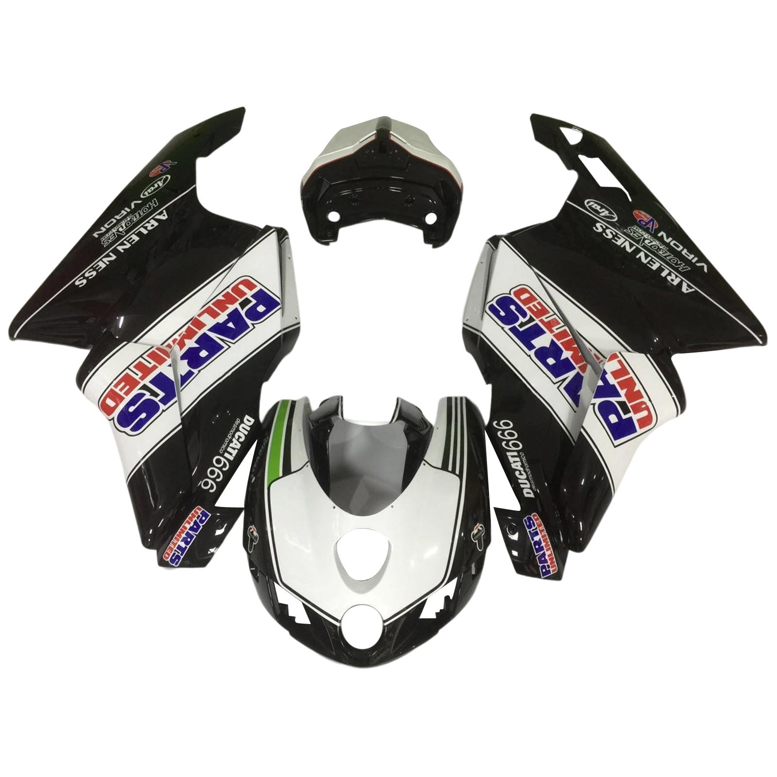 2003-2004 Ducati 999 749 Fairing Kit Bodywork ABS