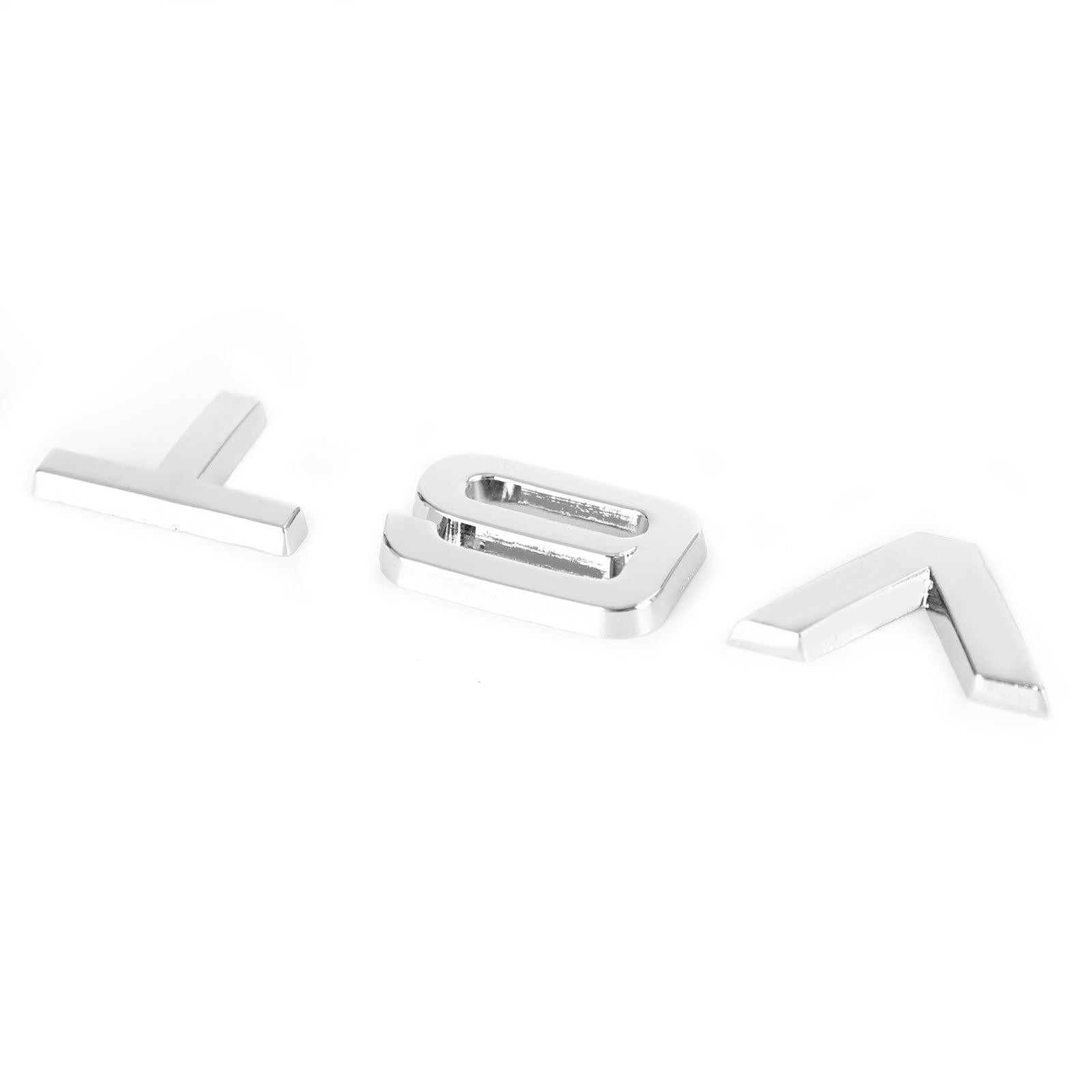 Insigne d'emblème V6T adapté pour AUDI A1 A3 A4 A5 A6 A7 Q3 Q5 Q7 S6 S7 S8 S4 SQ5 Chrome