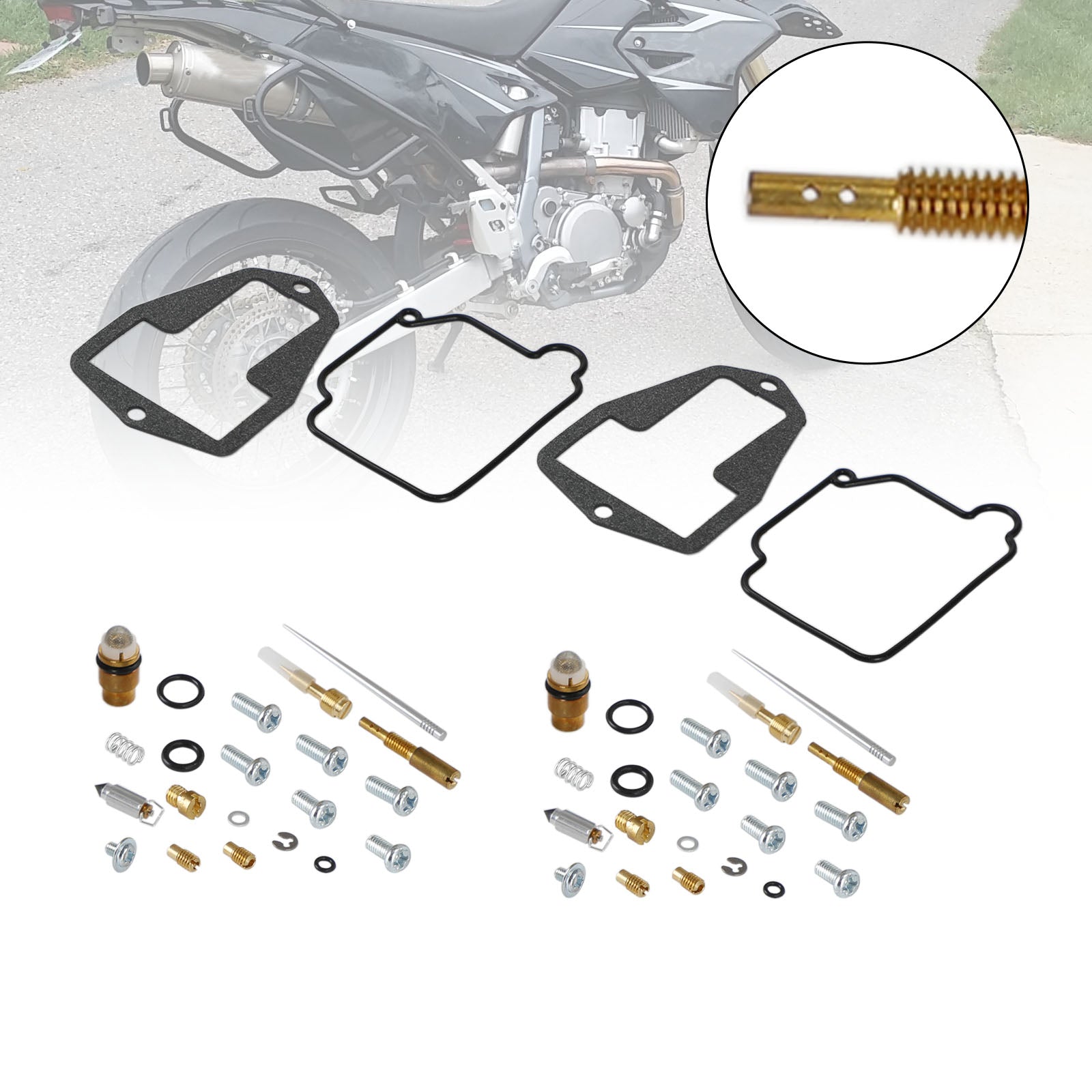 2001-2007 Suzuki DRZ250 DR-Z250 2X Kit de reparación de reconstrucción de carburador