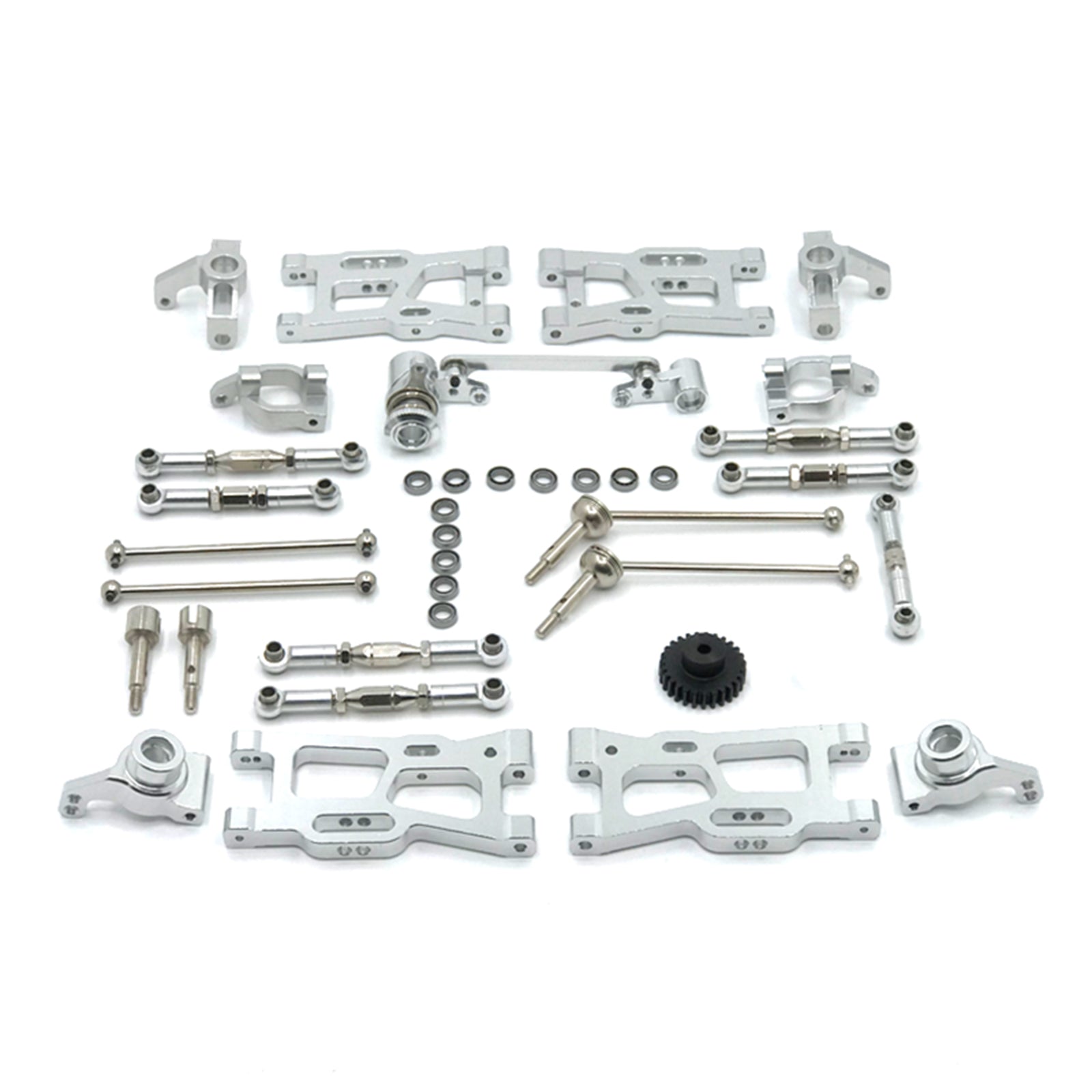 Kit de pièces RC améliorées, 12 pièces, pour Wltoys 144001 144002 124016 124017 124018 124019