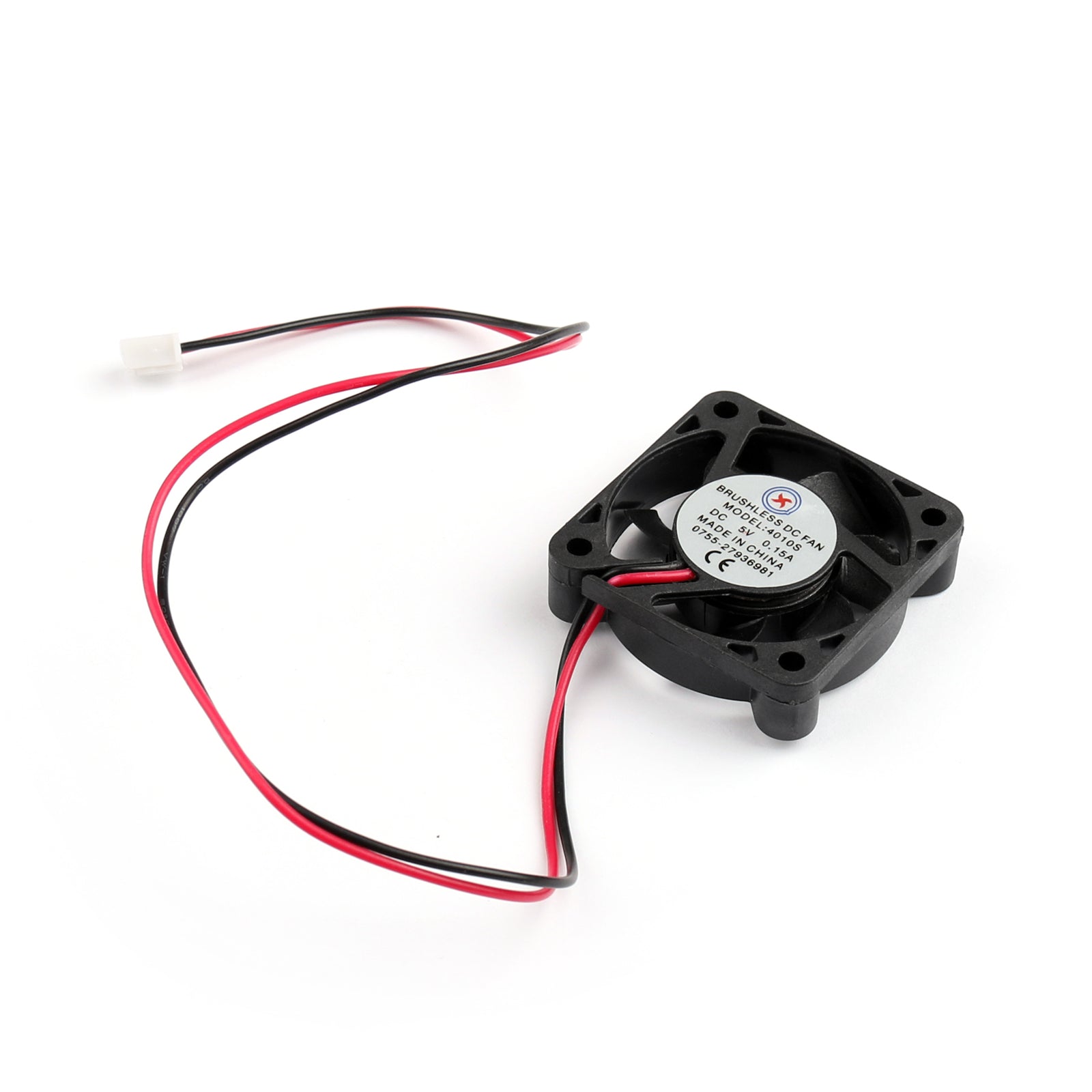 4Pcs DC Brushless Cooling Fan 5V 0.15A 4010s 40x40x10mm 2 Pin CUP Computer Fan