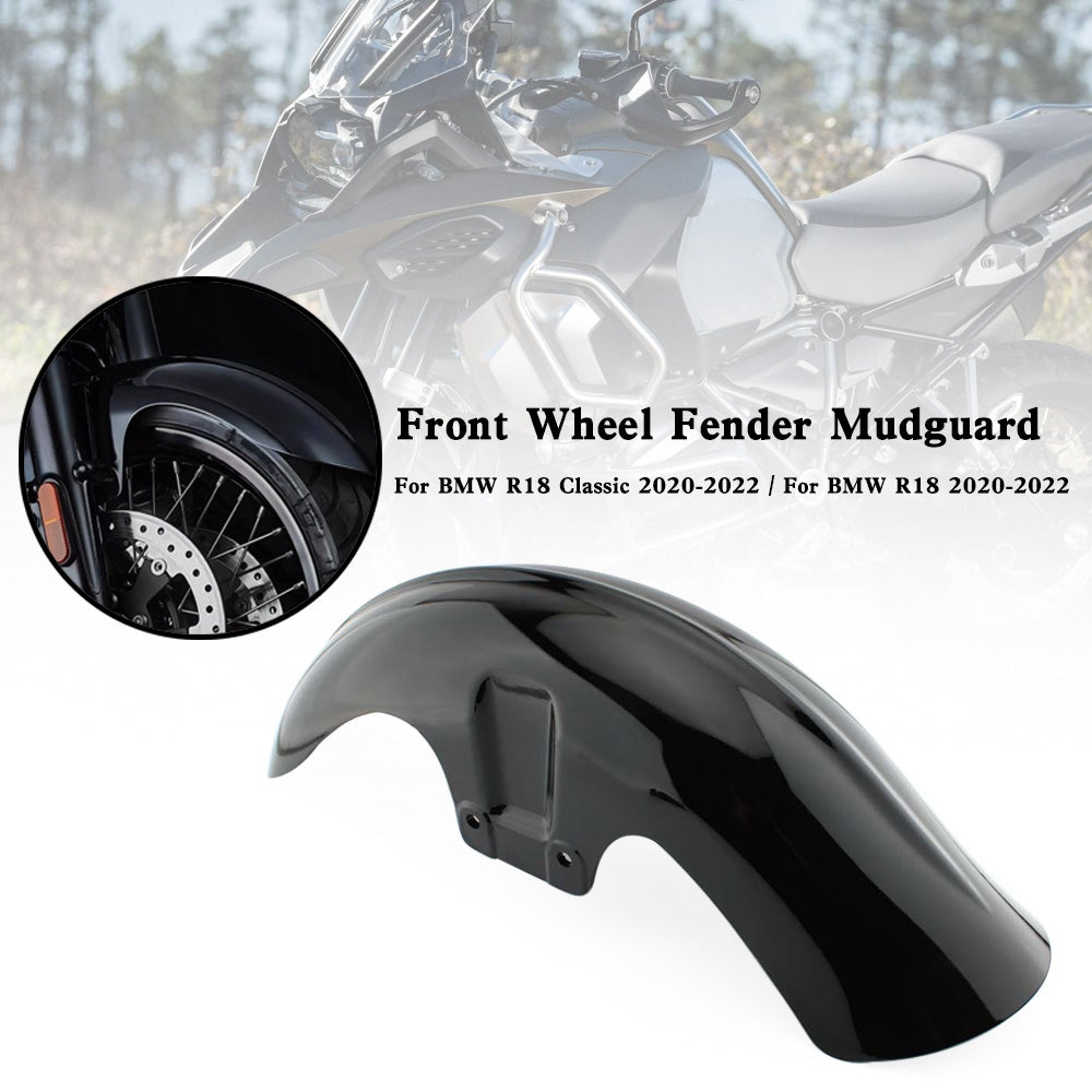 Front Wheel Fender Mudguard Splash Guard For BMW R18 Classic R 18 2020-2022