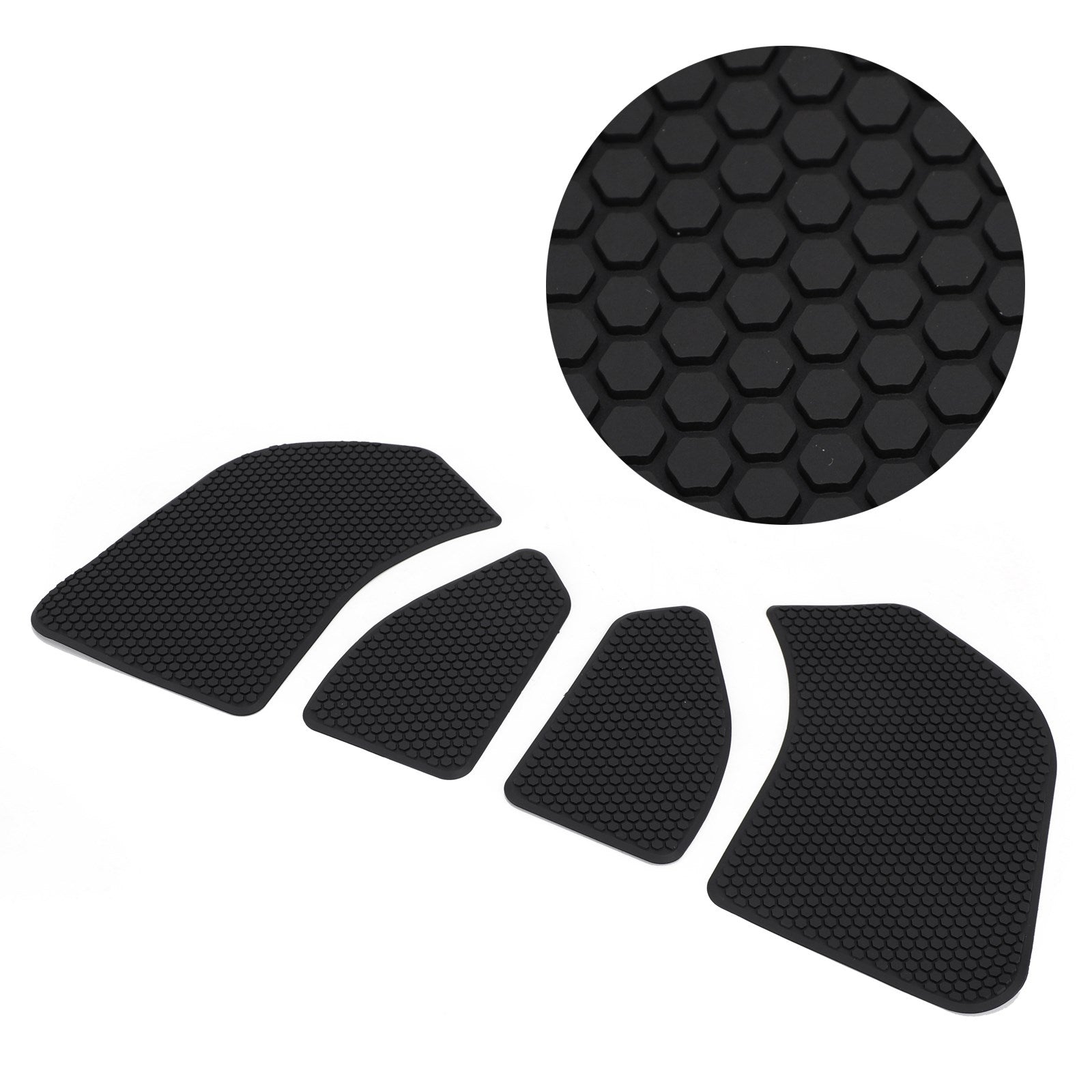 4X Side Tank Traction Grips Pads Fit Voor Ducati Panigale V4 1100 18-20 Rubber Generiek