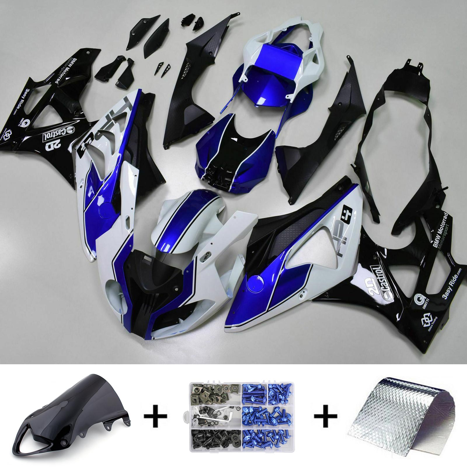 2009-2014 BMW S1000RR Multi color Fairing Kit