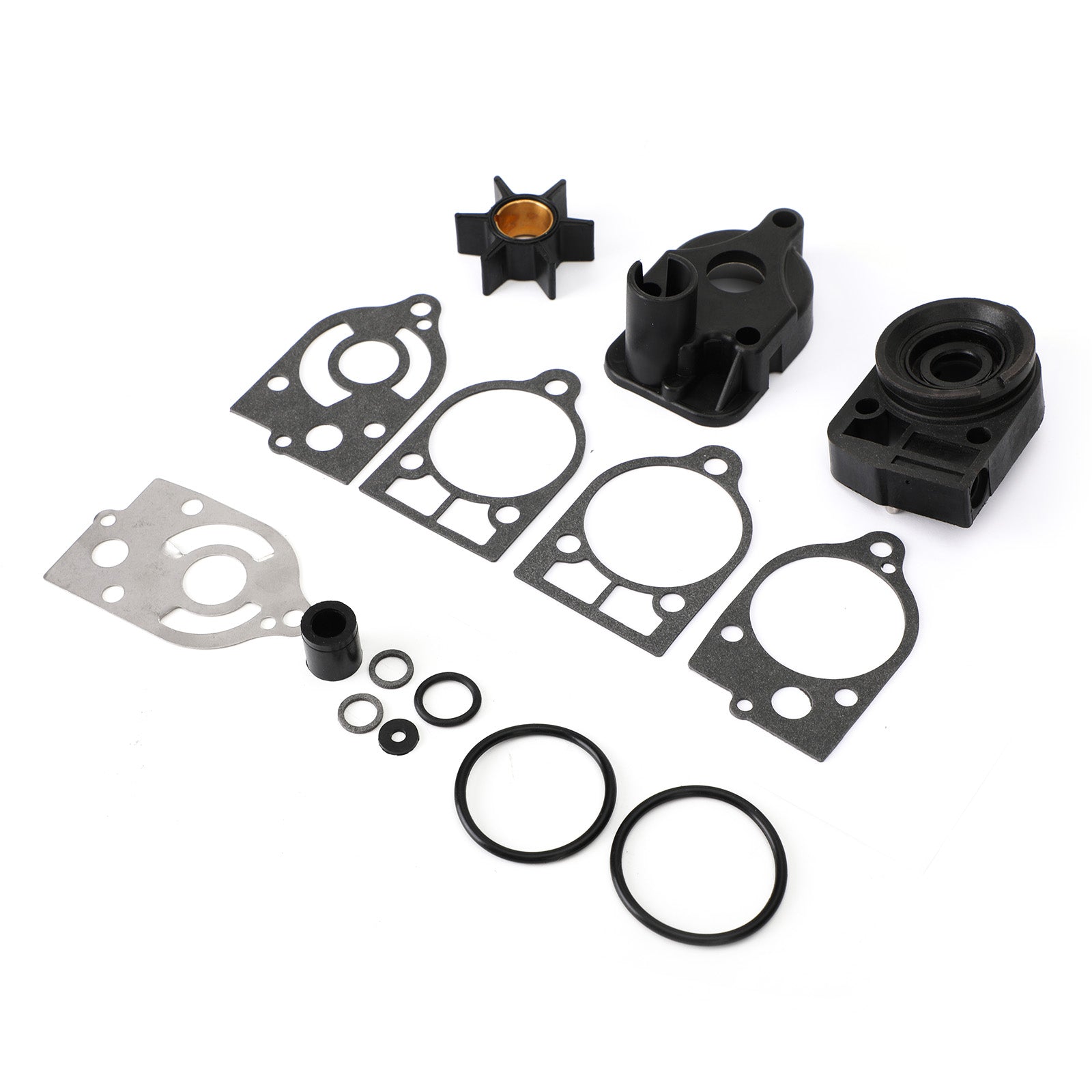 Water Pump Impeller Kit with Base & Housing for Mercury 46-77177A3 18-3324