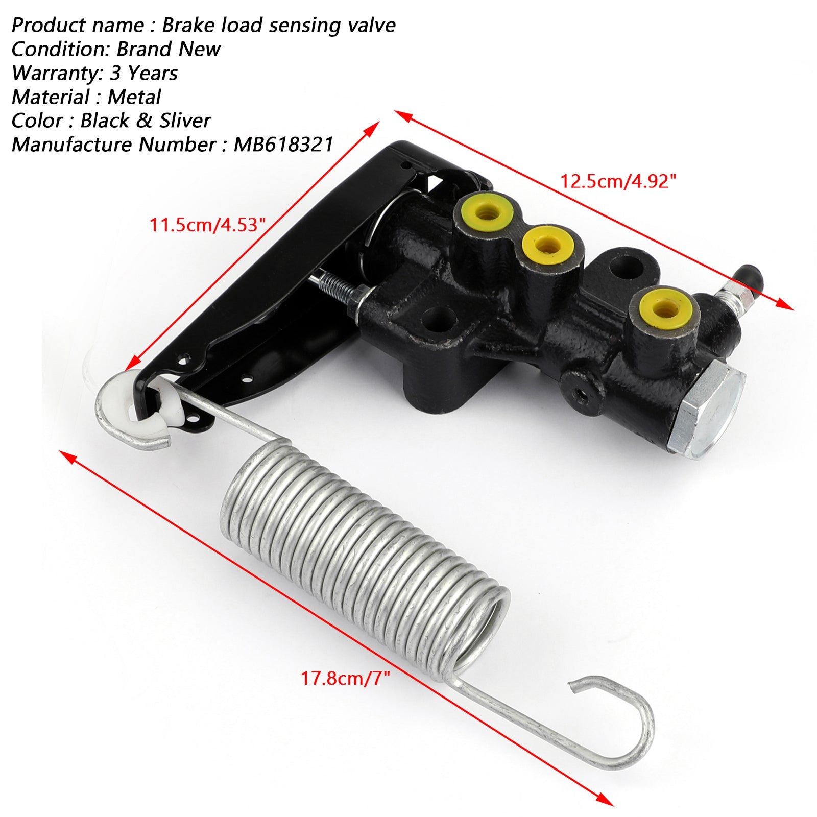 Brake Load Sensing Proportioning Valve MB618321 For Mitsubishi L200 Triton Generic