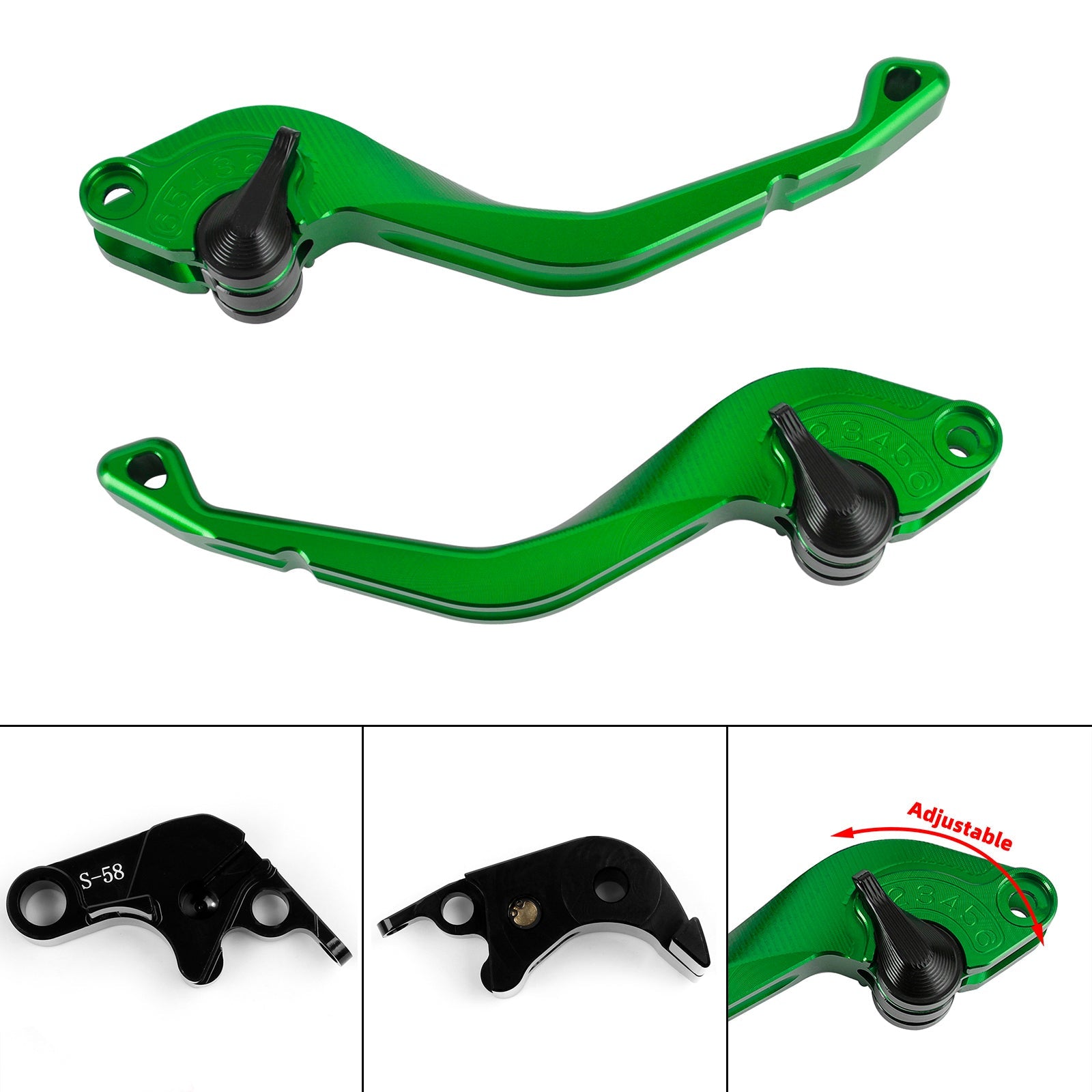 Suzuki GSXR600 750 06-10 GSX-S1000/F 2015 CNC Short Clutch Brake Lever