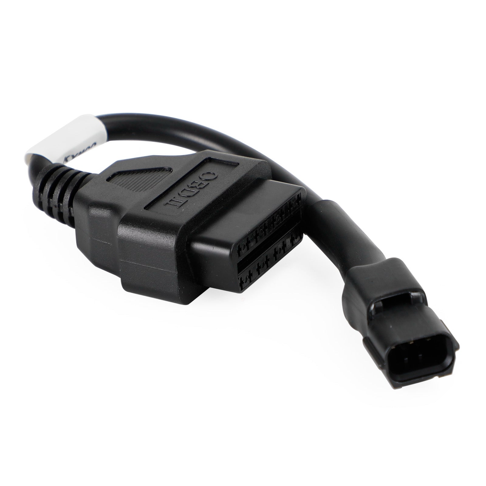 Motorcycle 3 Pin To 16 Pin OBD Adapter OBD2 Diagnostic Cable Connector For KYMCO