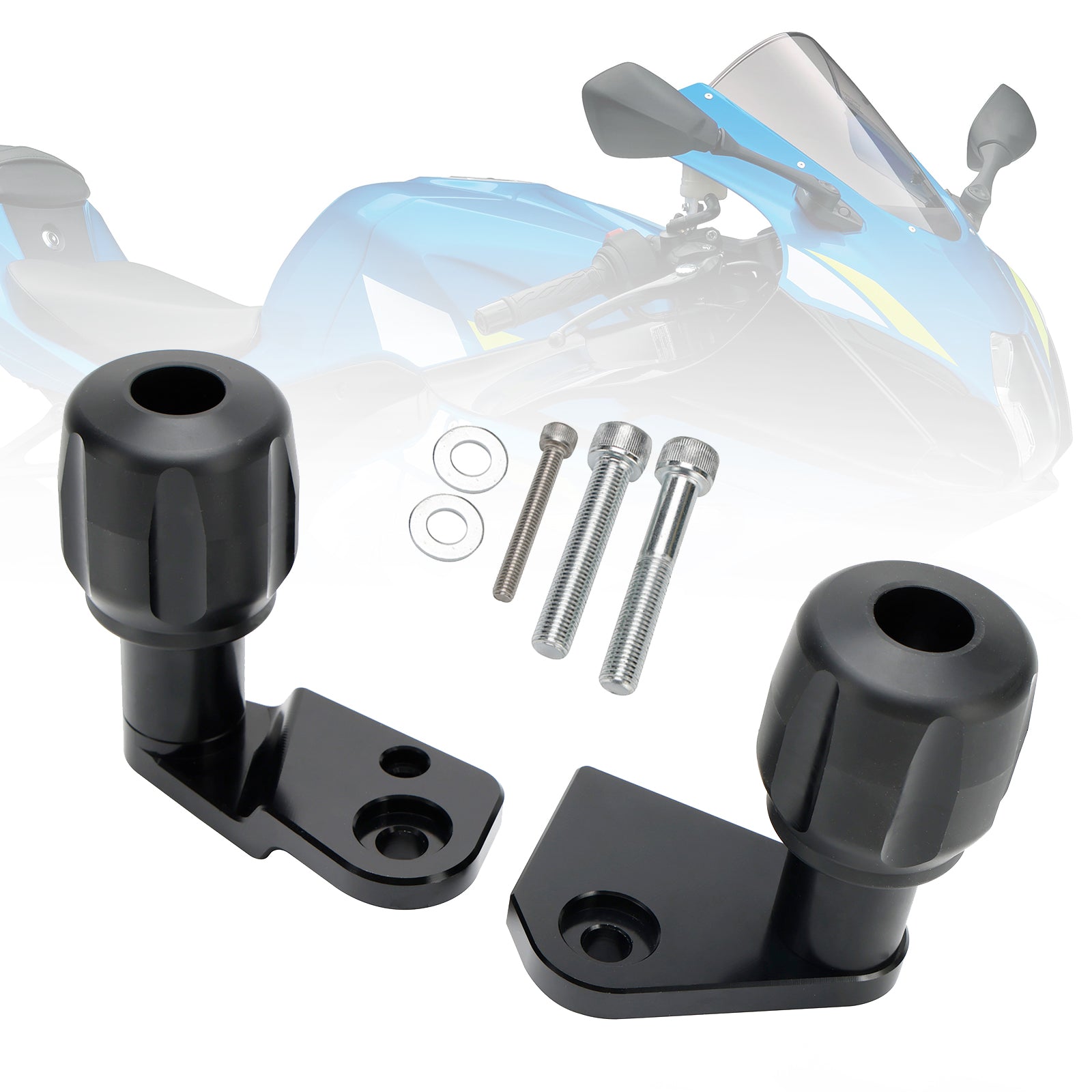 Suzuki Gsx-R 1000 1000R 2017-2021 Aluminium Frame Crash Sliders Bescherming