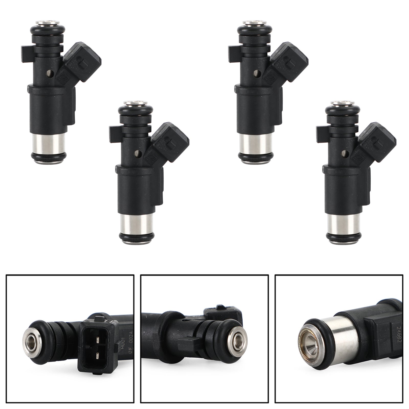 4pcs Fuel Injectors 0280156357 Fit Peugeot 206 306 307 1007 1.4L Berlingo