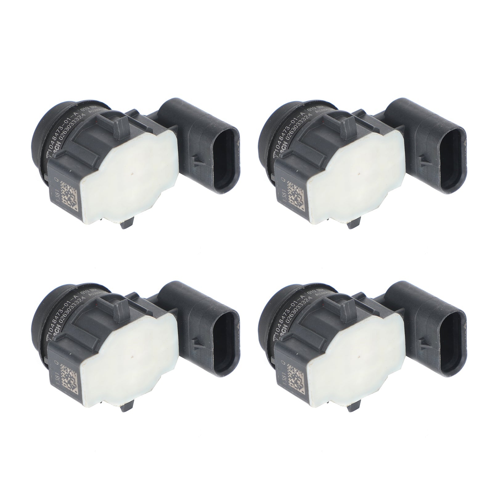 4X Ultrasone PDC-parkeersensor 1048473-01-A voor Tesla Model S X 2014-2016 Generiek