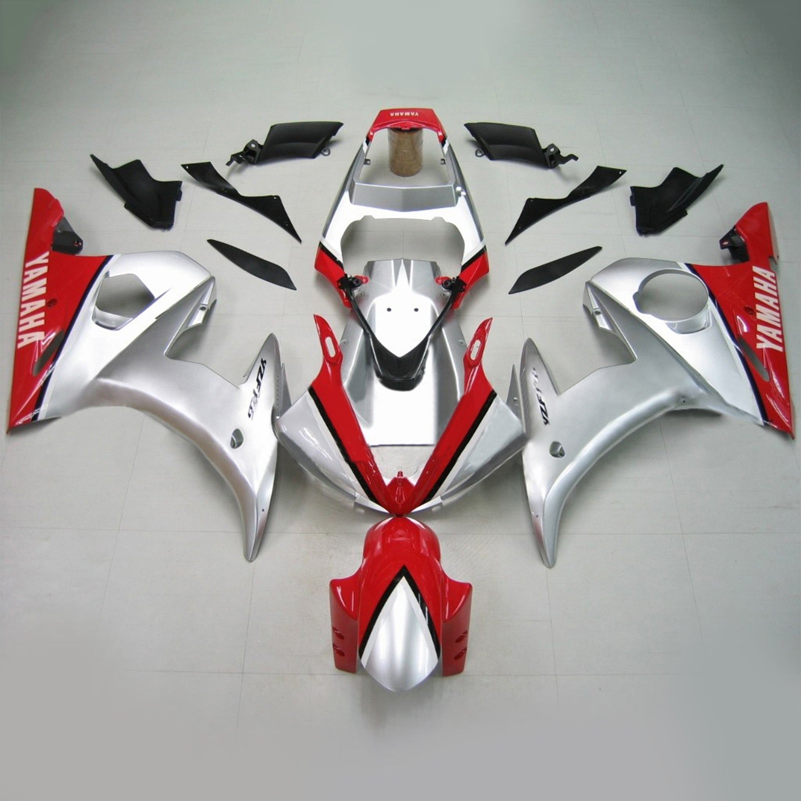 2003-2004 Yamaha YZF 600 R6 2006-2009 R6S Amotopart Injection Fairing Kit Karosseri Plast ABS #147