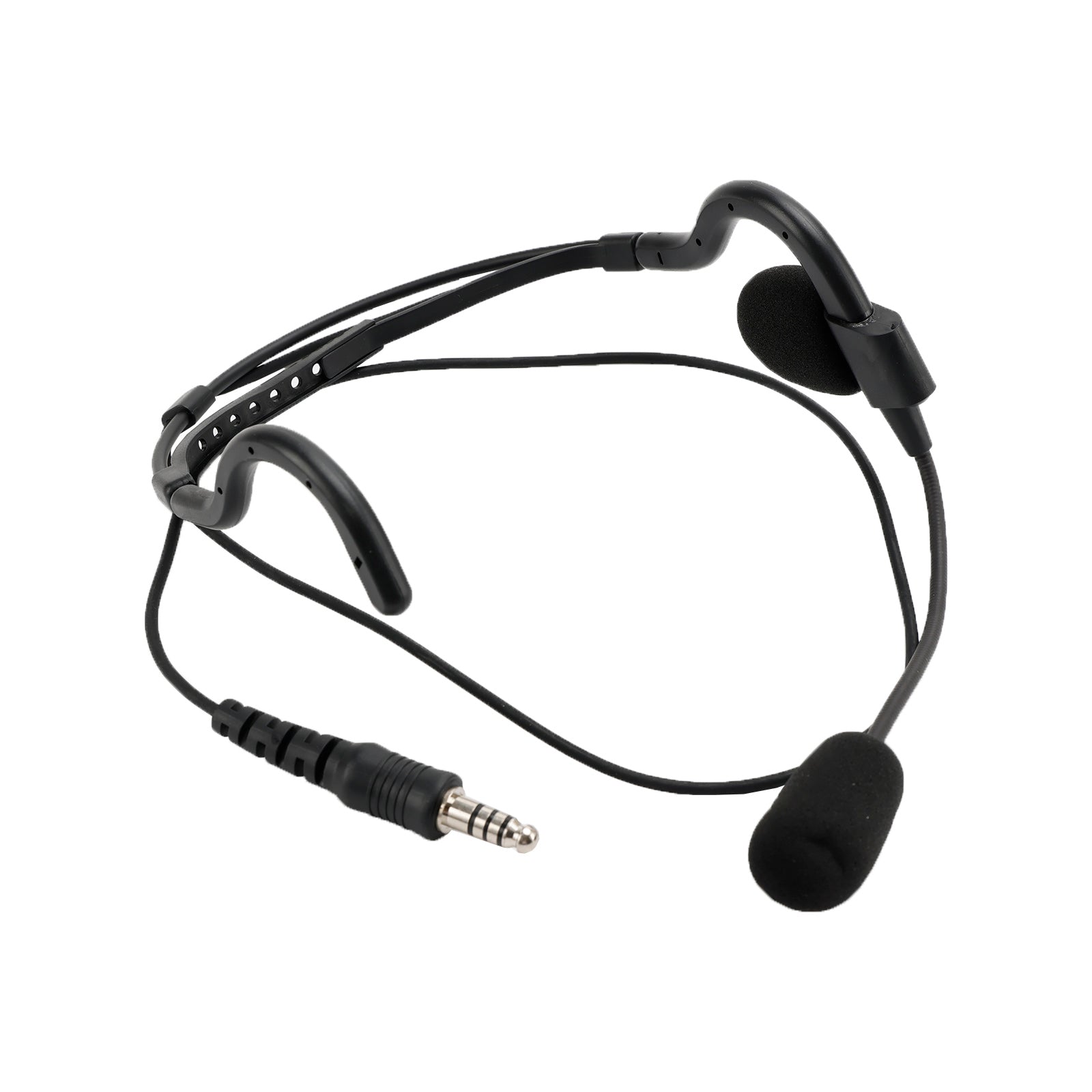 7.1-C8 Advanced Rear Mount Big Plug Tactical Earphone In-ear Earhook Headset