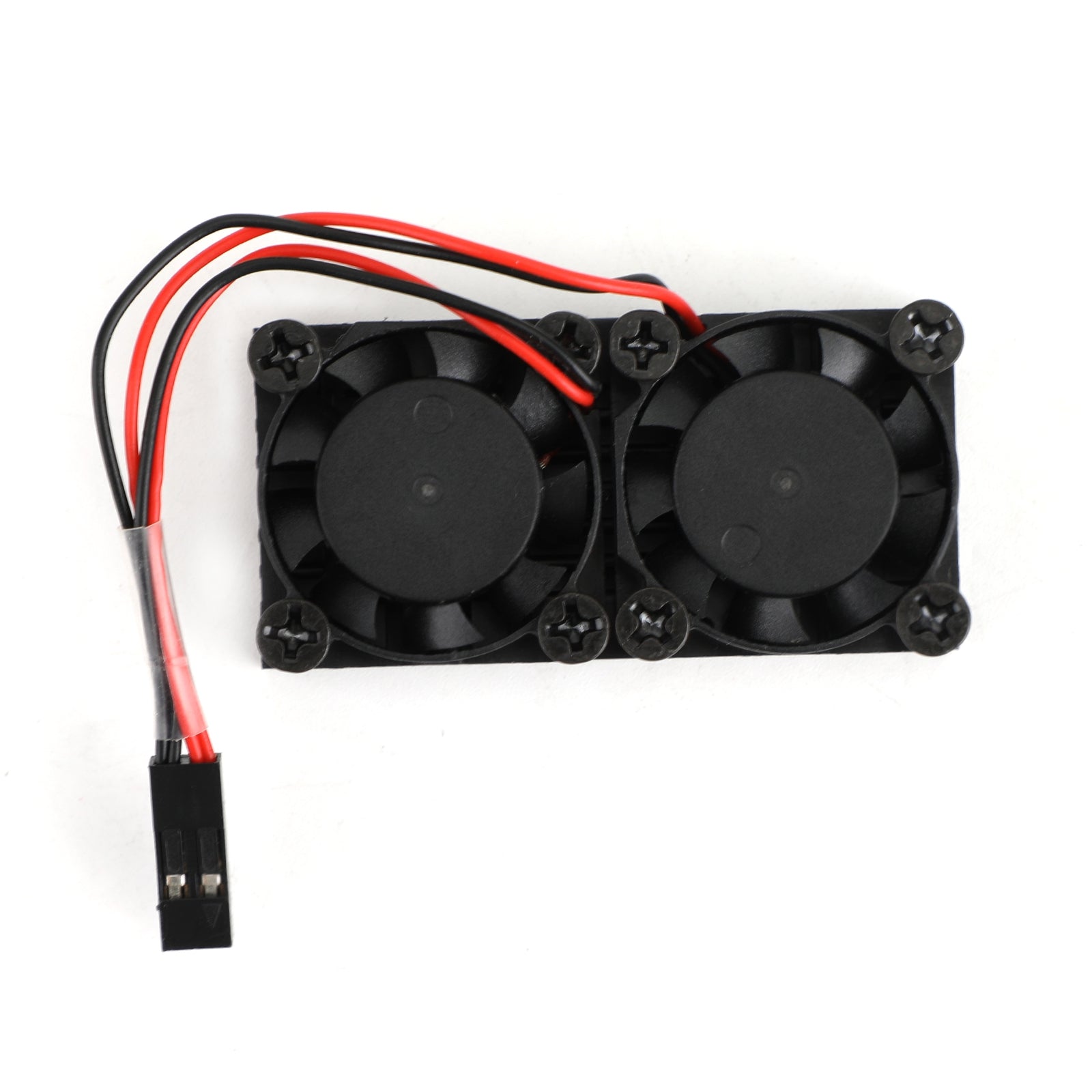 Double Dual Cooling Fan Square Fan Module With Heatsink for Raspberry Pi 4B 3B+