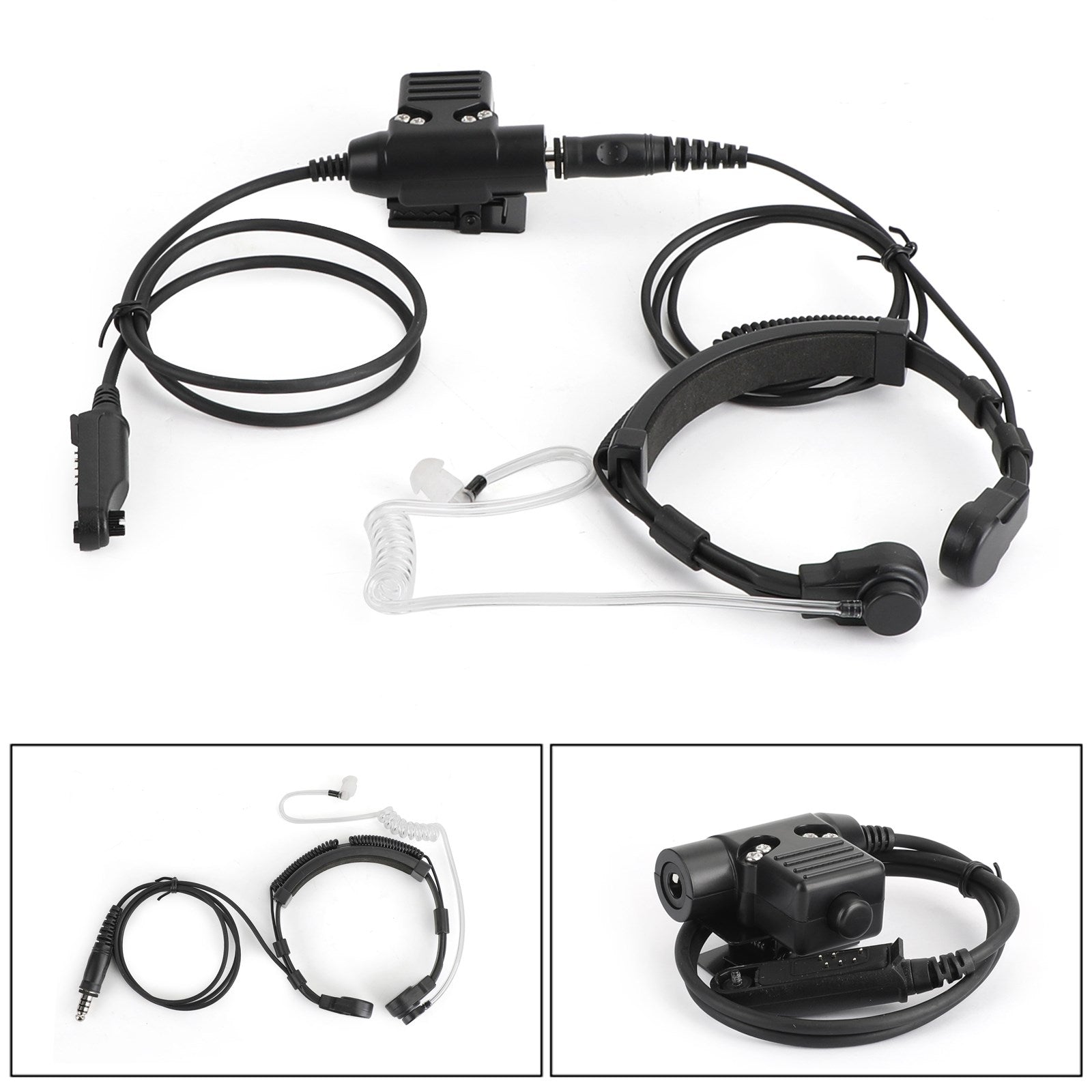 BaoFeng BF-UV9Rplus BF-UV9R Waterproof Tactical Throat Mic Headset