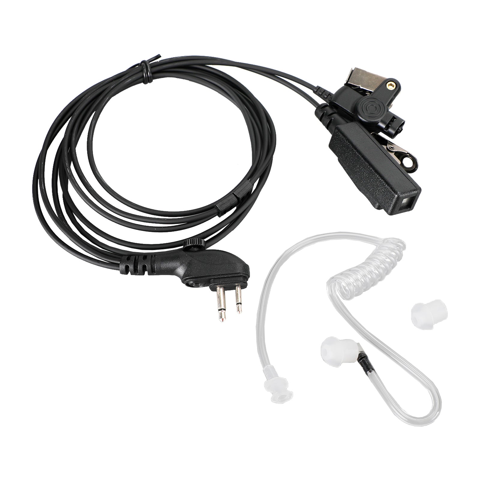 Akoestische Luchtbuis Headset PTT Geschikt voor HYT TC-518 TC-580 TC-600 TC-610 TC-618