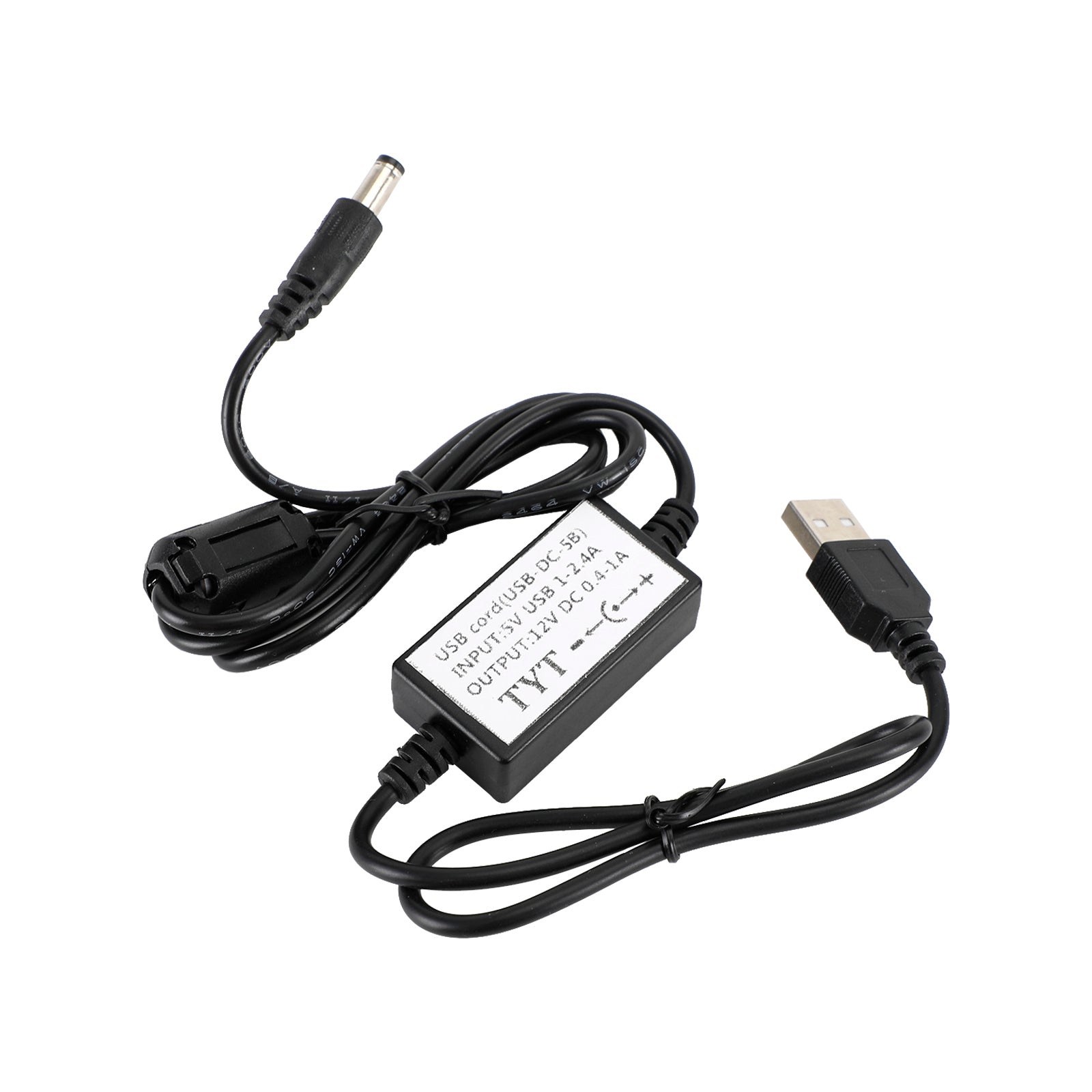 DC-5B USB-oplaadkabel Batterijoplaadsnoer voor TYT MD380 radio-accessoires