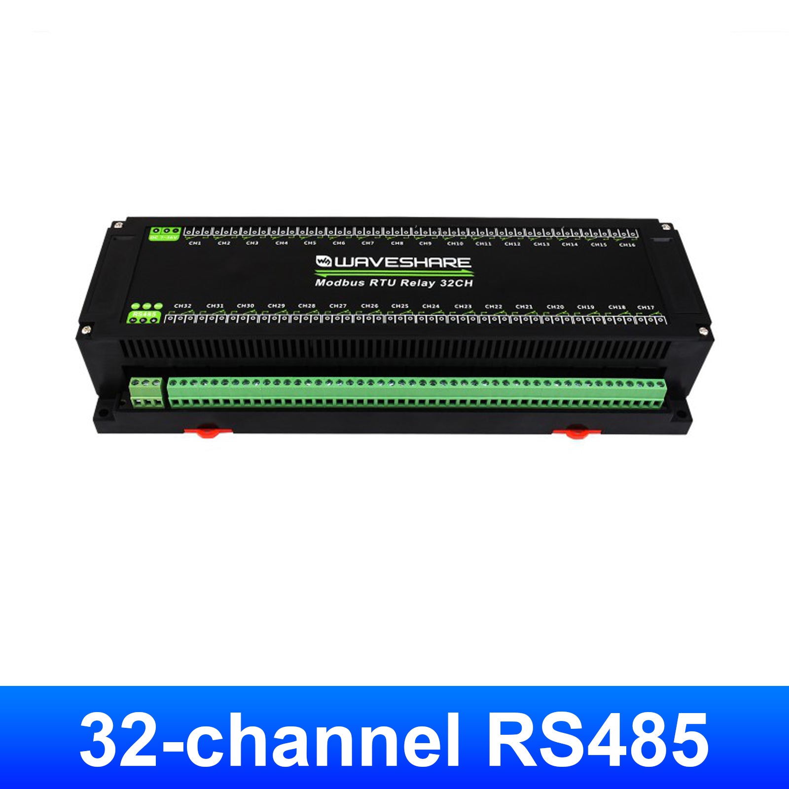 Circuits de protection d'isolement de module de relais RS485 à 8/16/32 canaux Modbus RTU