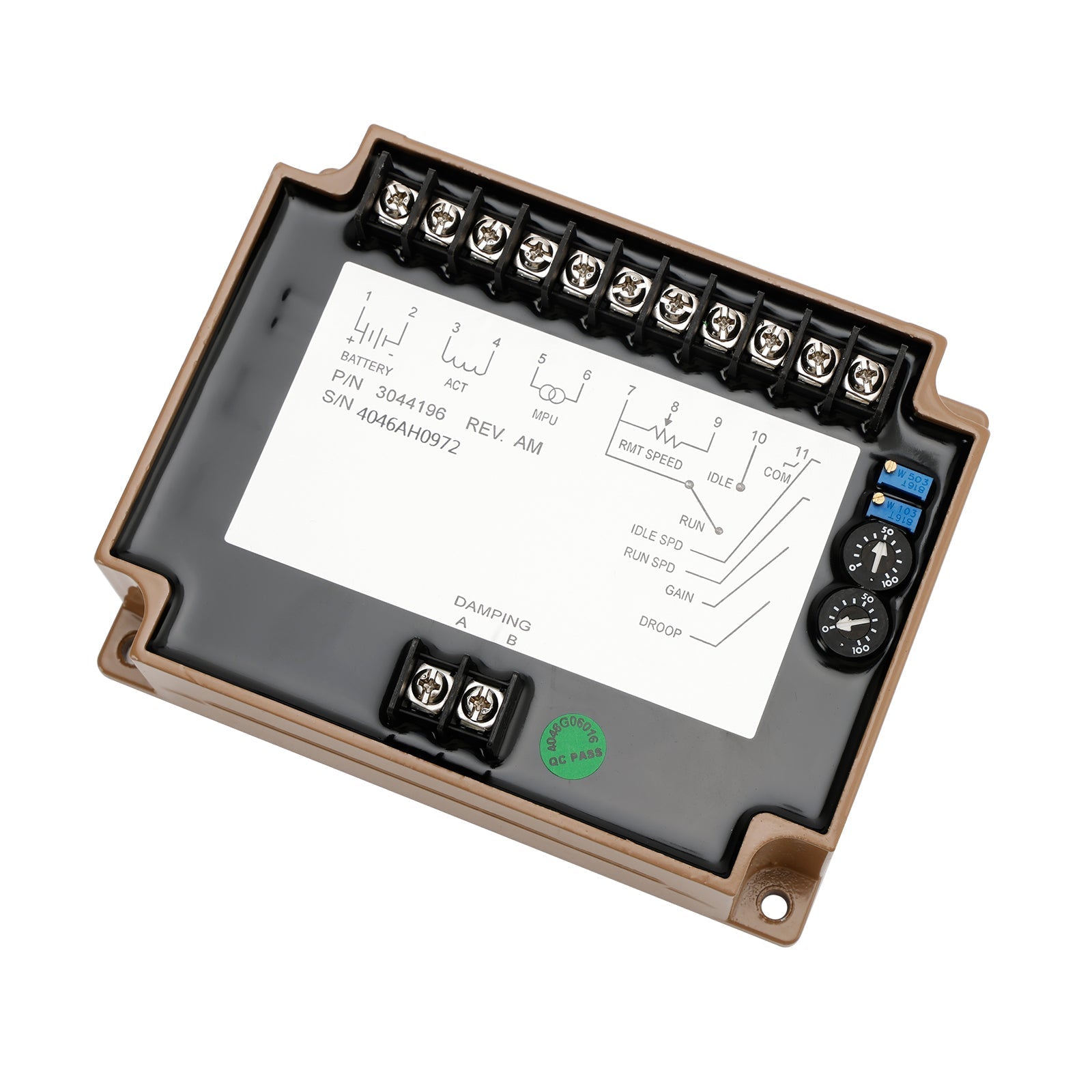 Régulateur de vitesse électronique EFC3044196 3044196, remplacement pour Cummins