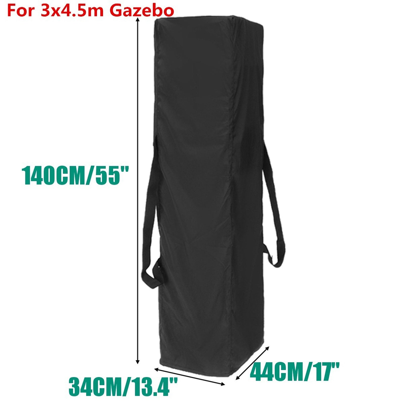 Le chapiteau imperméable de belvédère de 140X44CM portent le polyester de jardin de sac avec la poignée 2 latérales