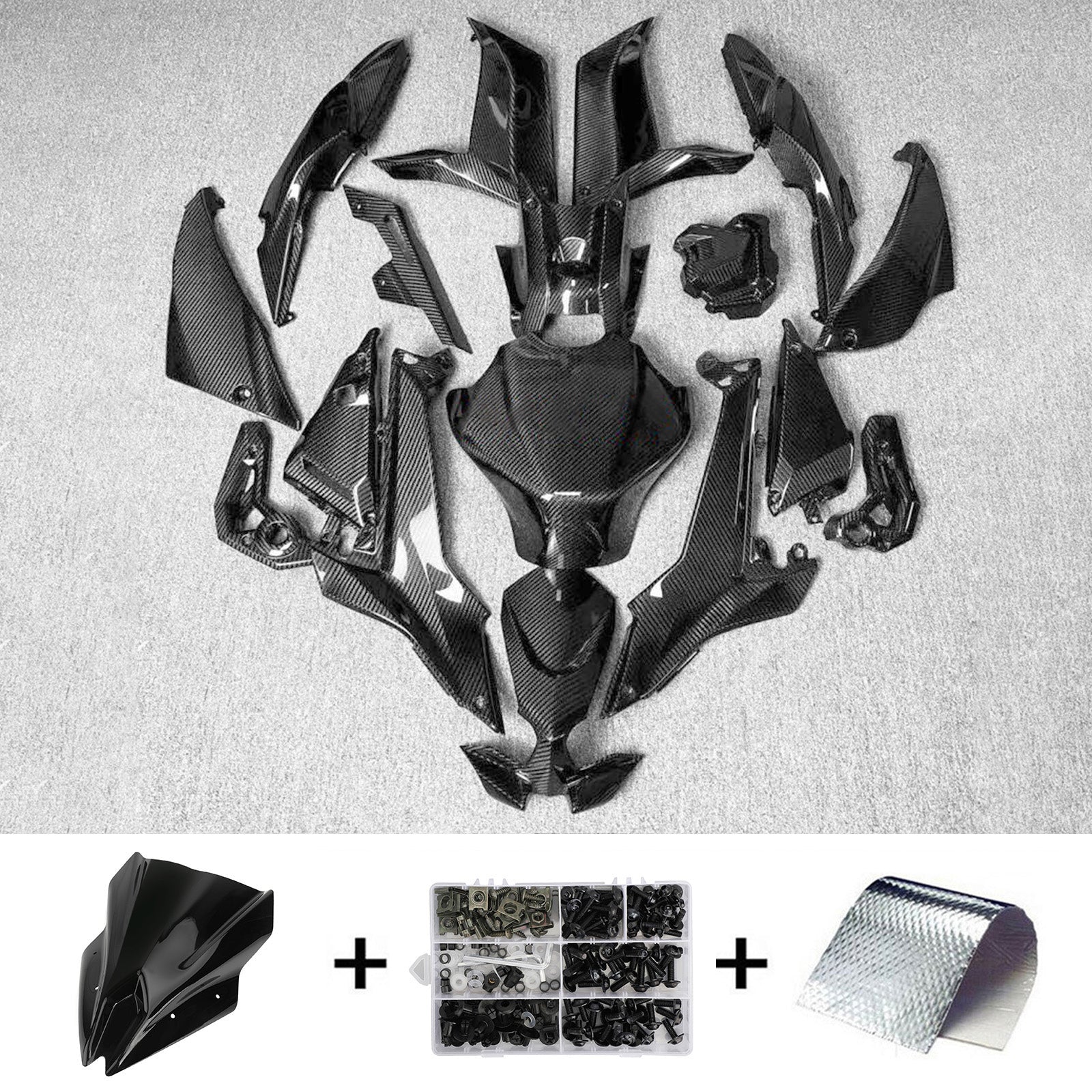 2020-2023 Kawasaki ER-6F Ninja650 Injection Fairing Kit Bodywork ABS#114