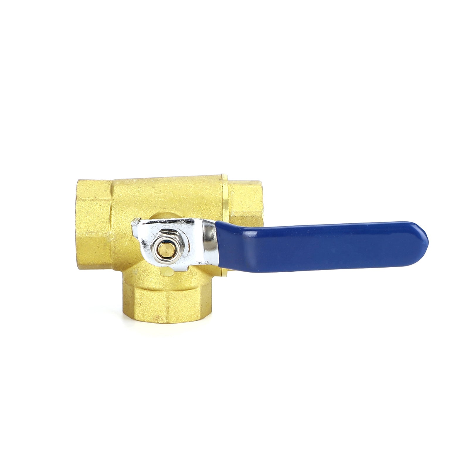 1" 3 Way Ball Valve Female L Port Vinly Insulation Handle 600 WOG DN25