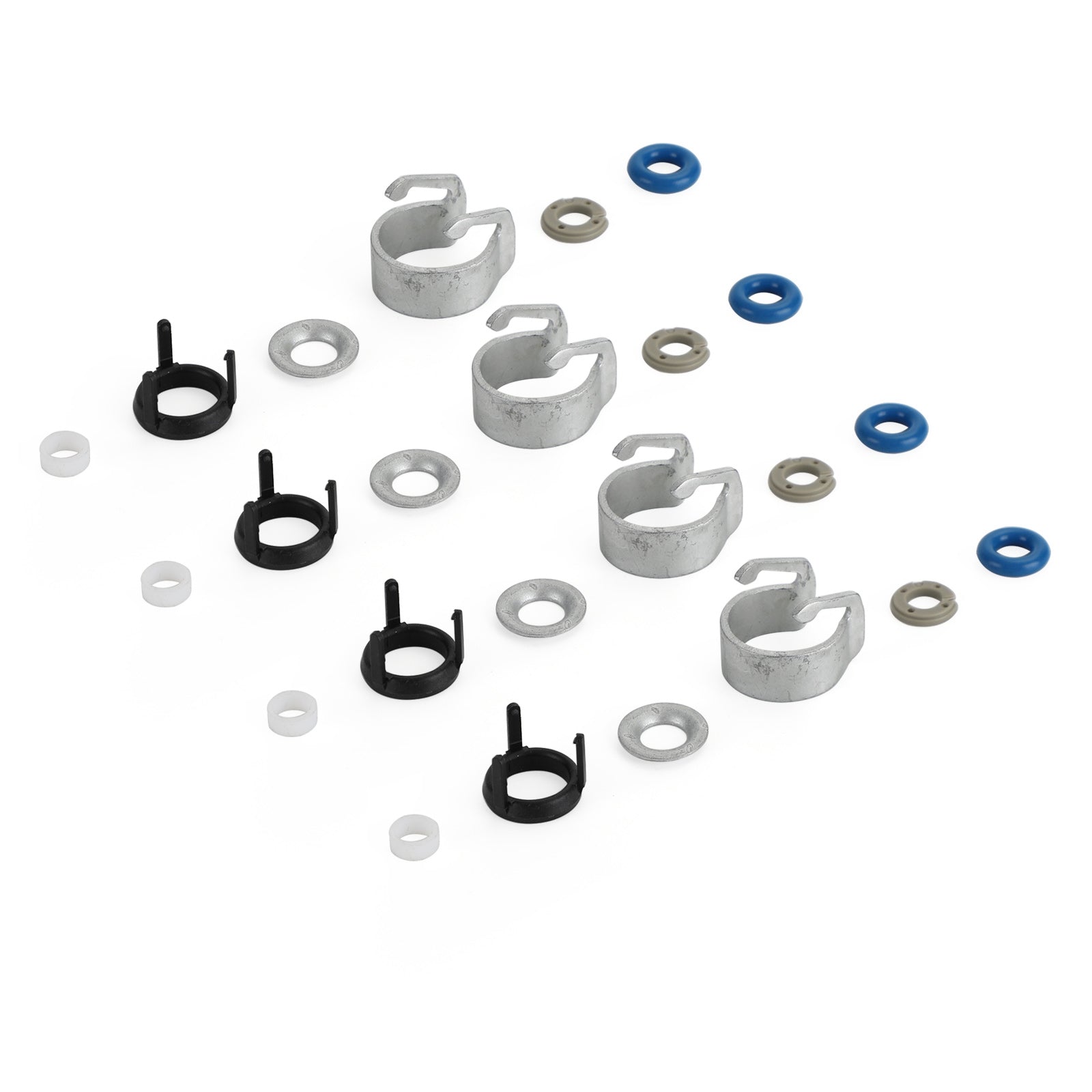 AUDI A3 A4 A5 A7 Volkswagen Jetta GTI 4PCS Fuel Injectors O-ring Seals Repair Kits Generic