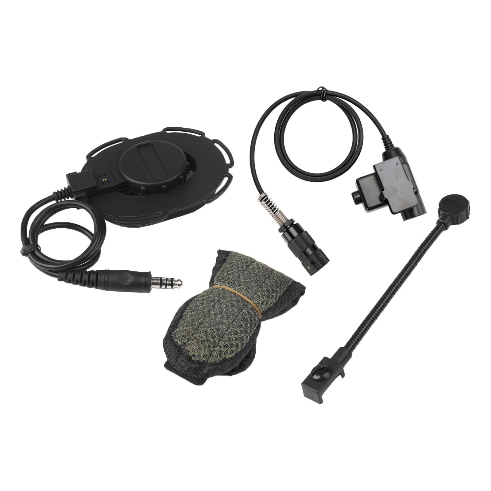 Casque tactique Z HD03 Bowman Elite II pour Radio AN/PRC-152 AN/PRC-148 U329