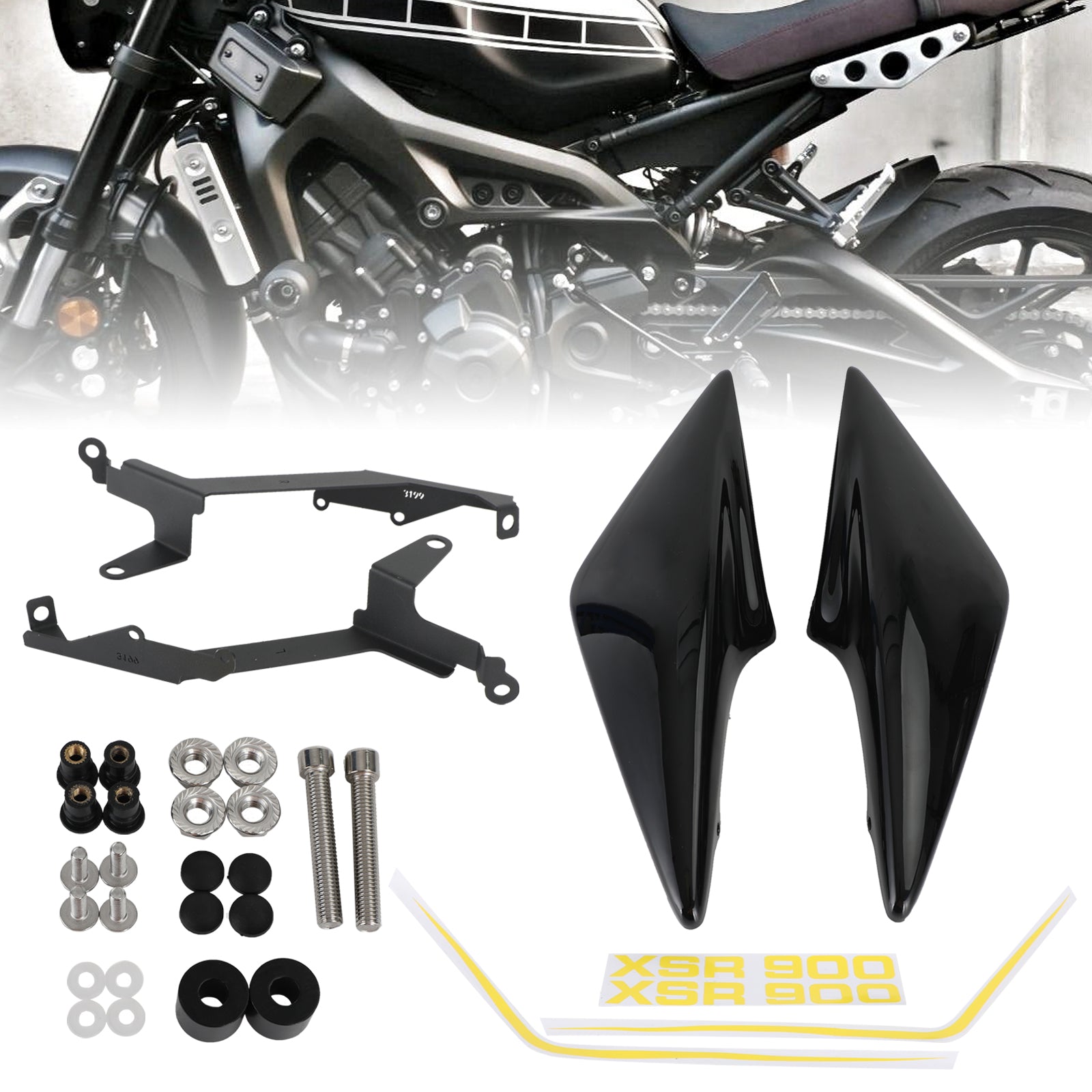 Tail Side Driver Seat Frame Cover Fairing For Yamaha XSR 900 2016-2021 Generic