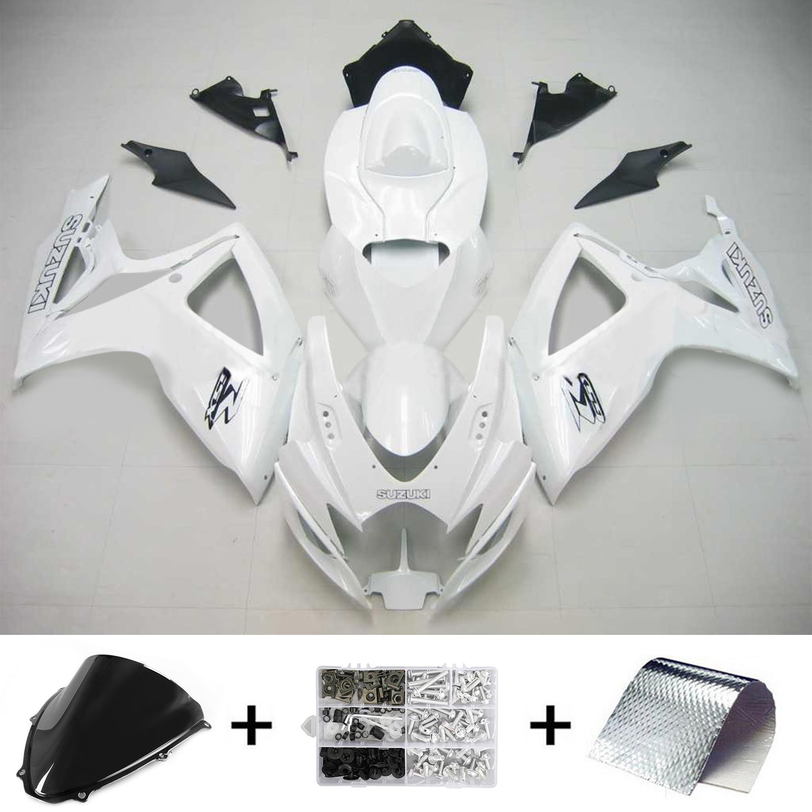 2006-2007 Suzuki GSXR 600/750 K6 Amotopart Injection Fairing Kit Bodywork Plastic ABS #140