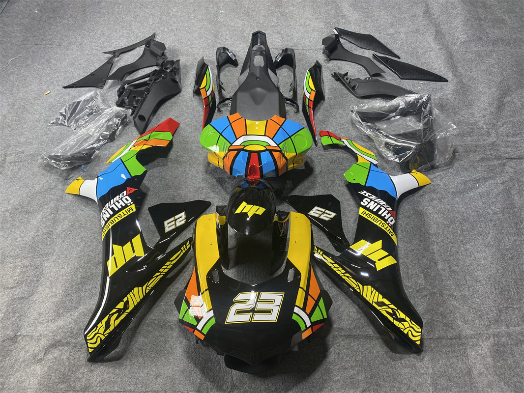 2015-2019 Yamaha YZF 1000 R1 Kit de carénage carrosserie plastique ABS