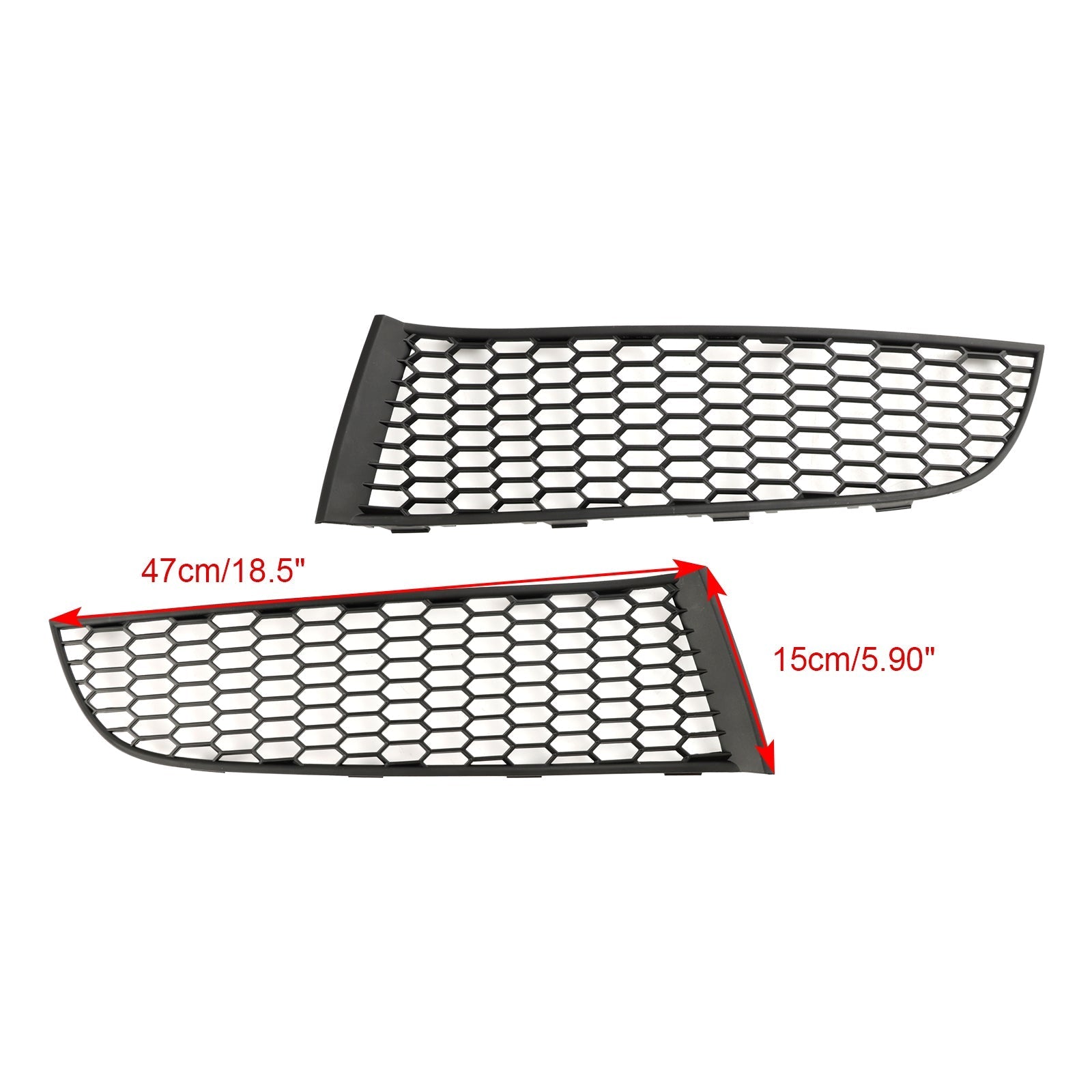 BMW F01 F02 2009-2015 Grille inférieure de pare-chocs avant 51117903673 51117903674