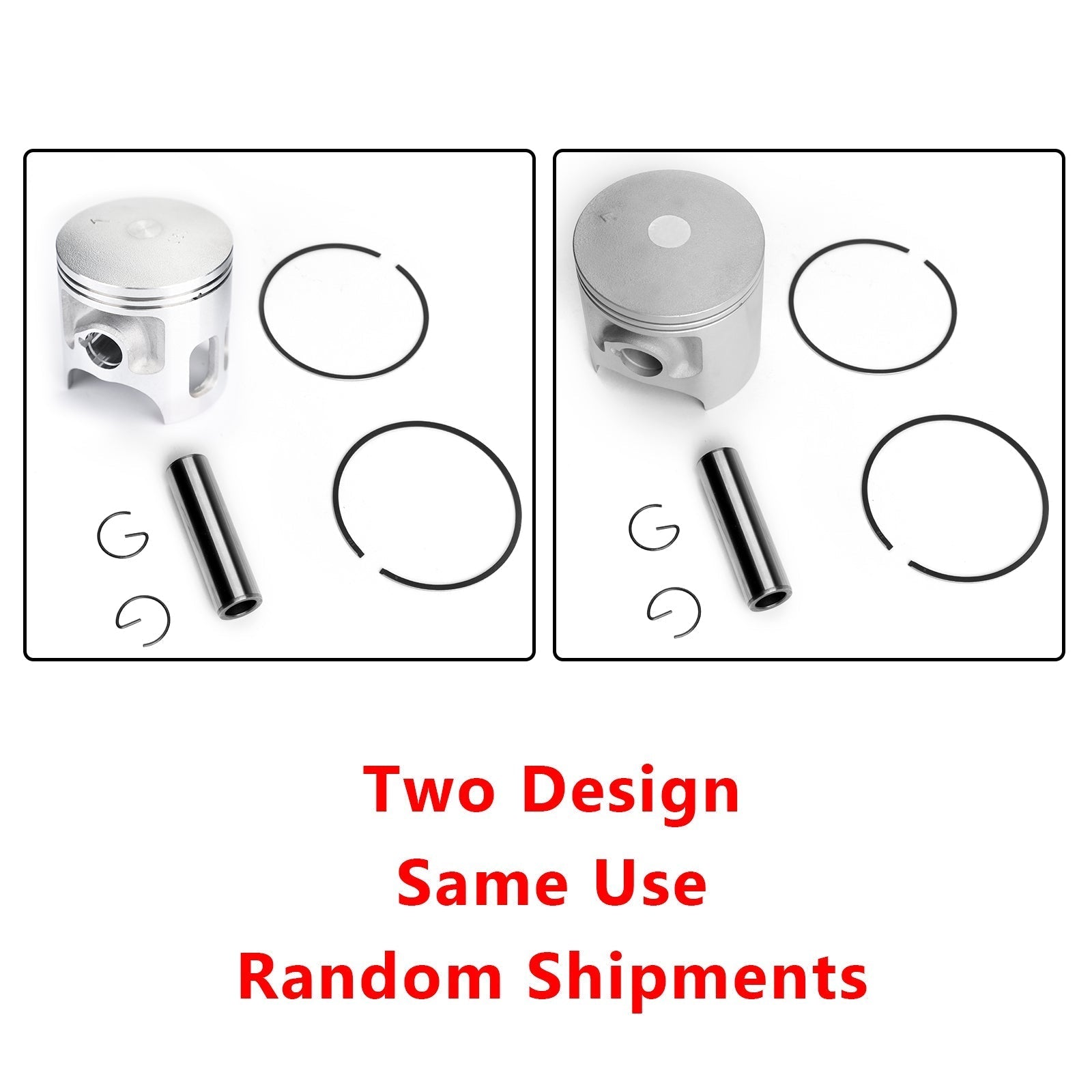 Kit de segments de Piston pour Yamaha DT200R 1995 – 1996, alésage STD 66.00mm