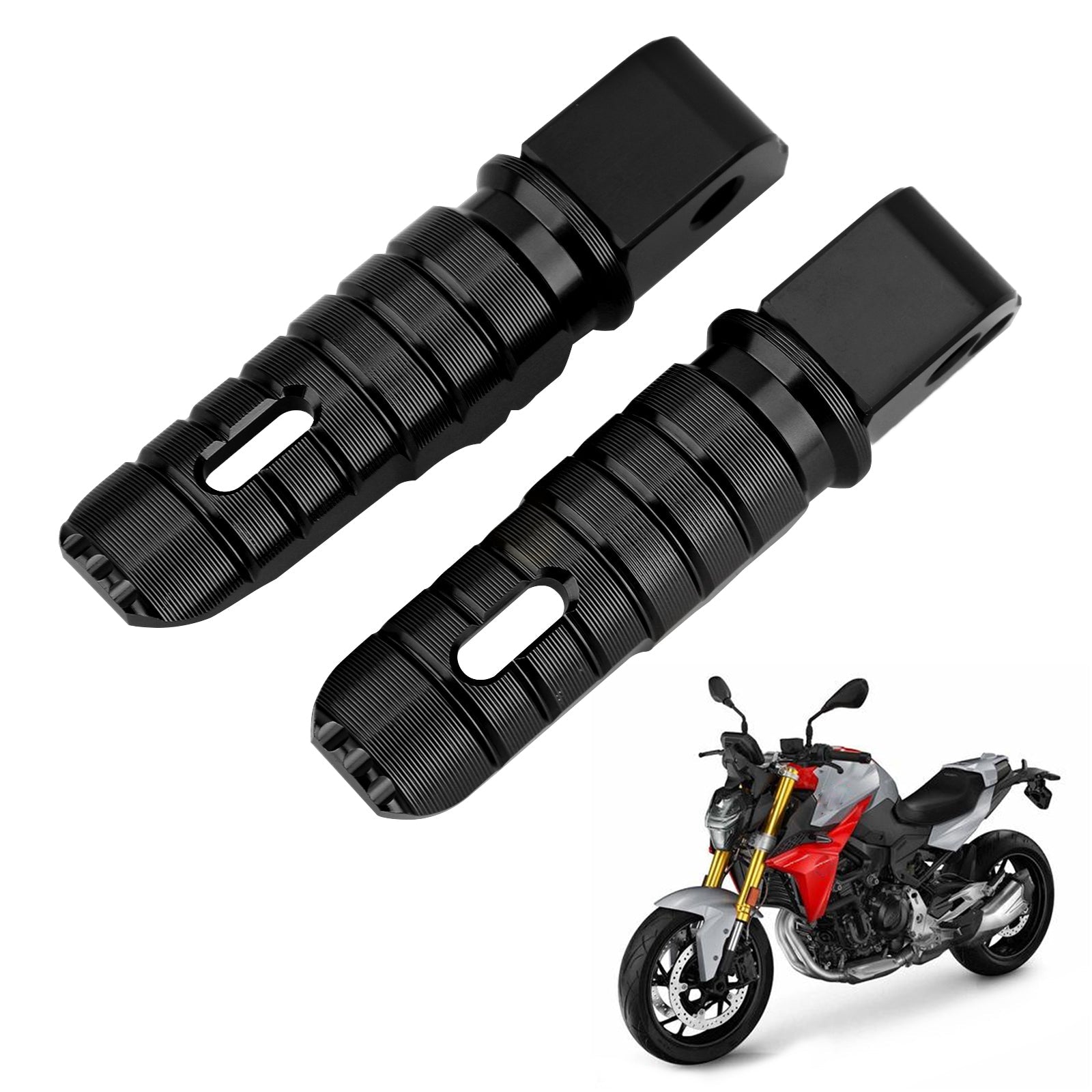 Voetsteunen achter Voetsteun voor BMW R NINET F900R F900XR R1200R R1200RS R1250R Generiek