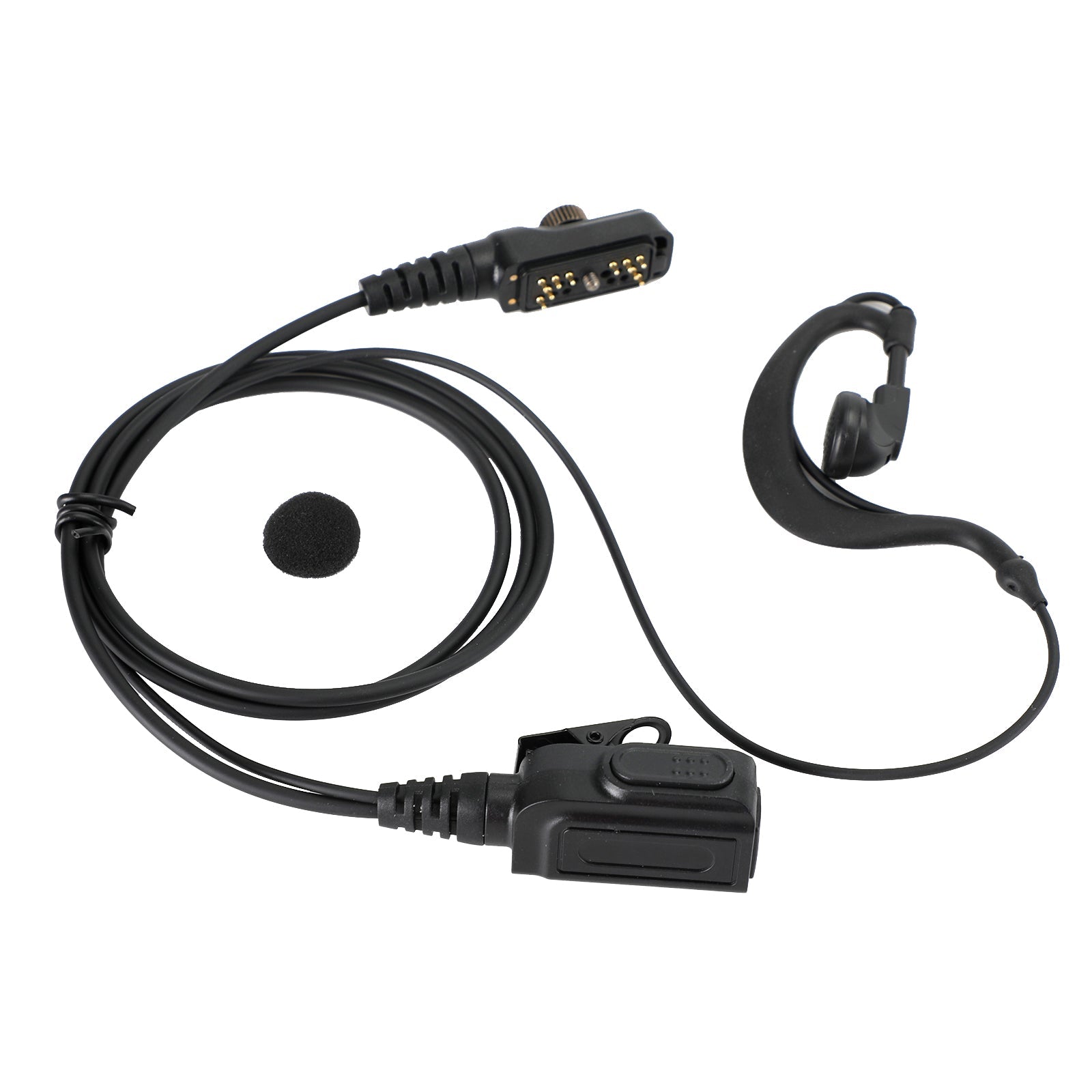 Headset Ovale PTT in één Walkie-Talkie Voor HYT PD752 PD782 PD785 PD785G PT580H