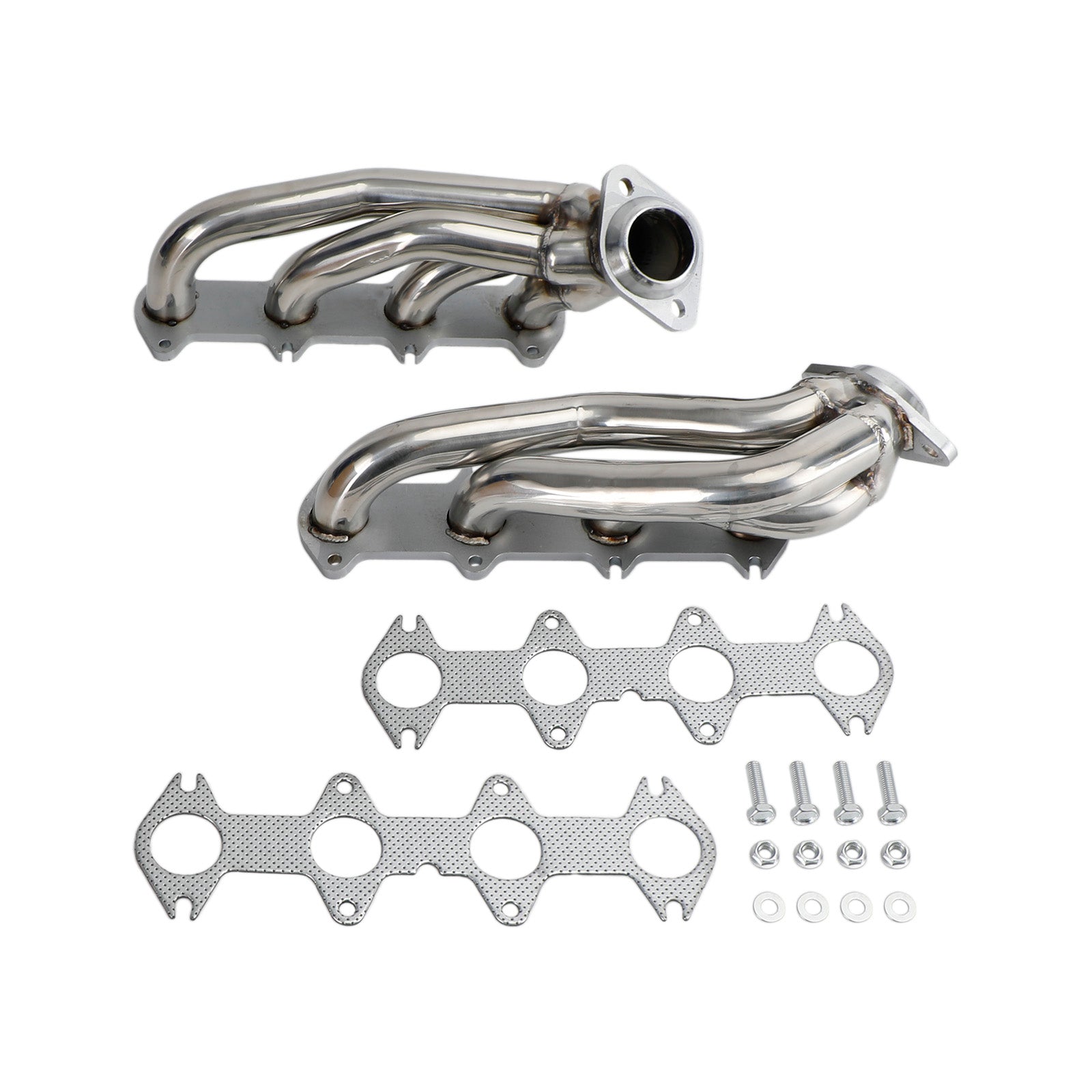 Ford F150 04-10 5.4 V8 Collecteur d'échappement en acier inoxydable Shorty Headers Performance