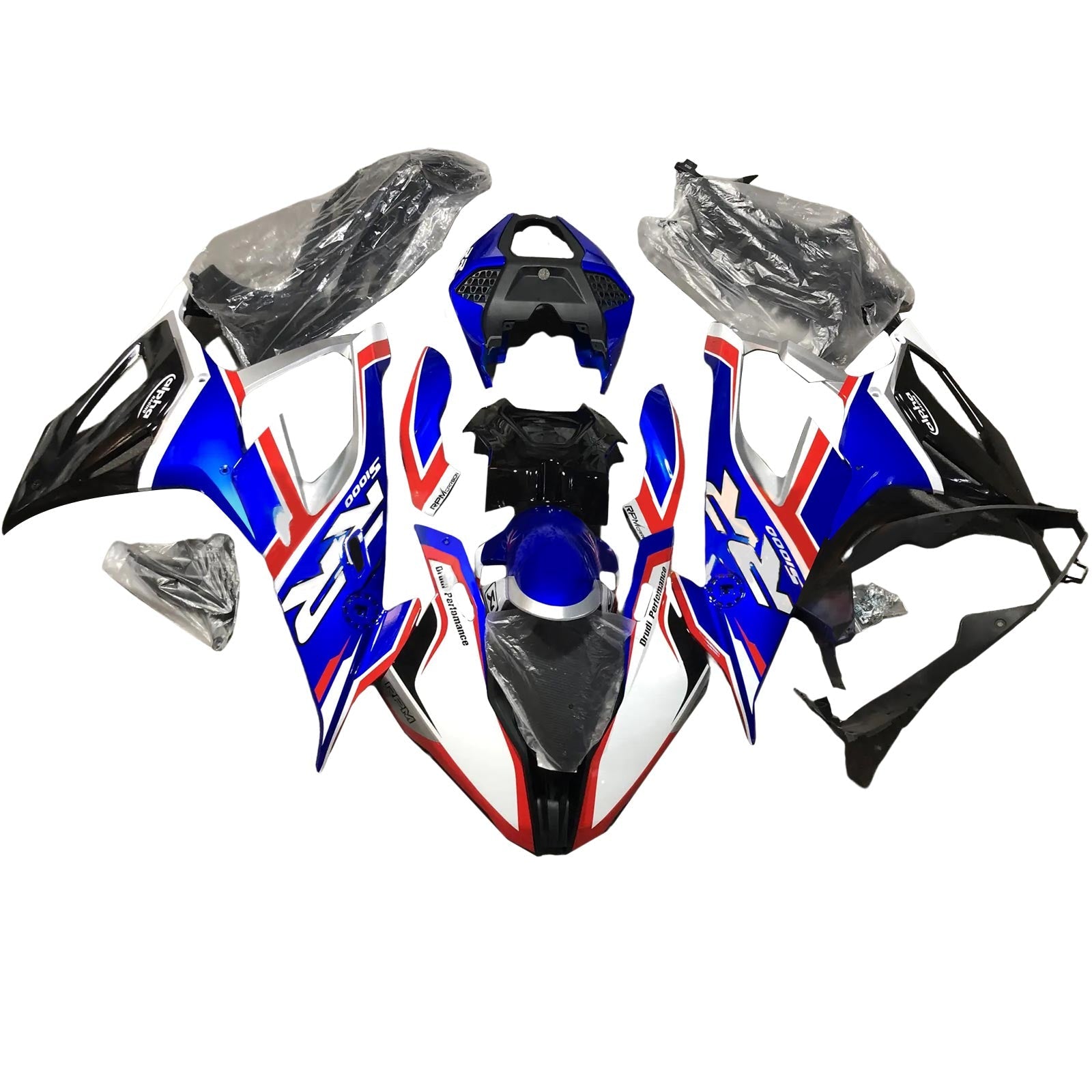 2019-2022 BMW M1000RR S1000RR Fairing Kit Karosseri Plast ABS