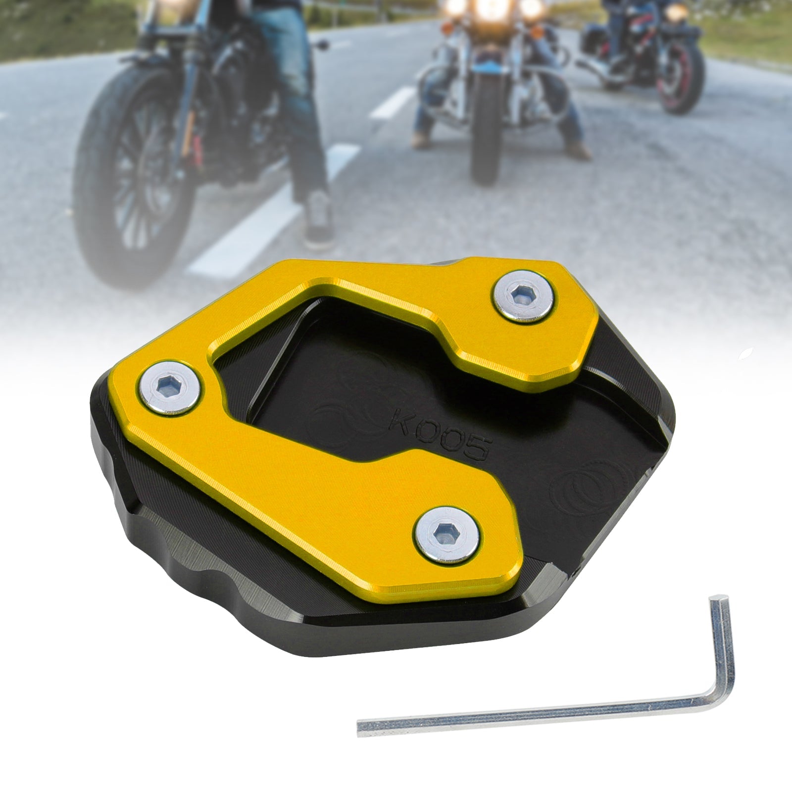 Standaard Vergroten Plaatpad geschikt voor Yamaha MT-09 MT 09 2021-2022