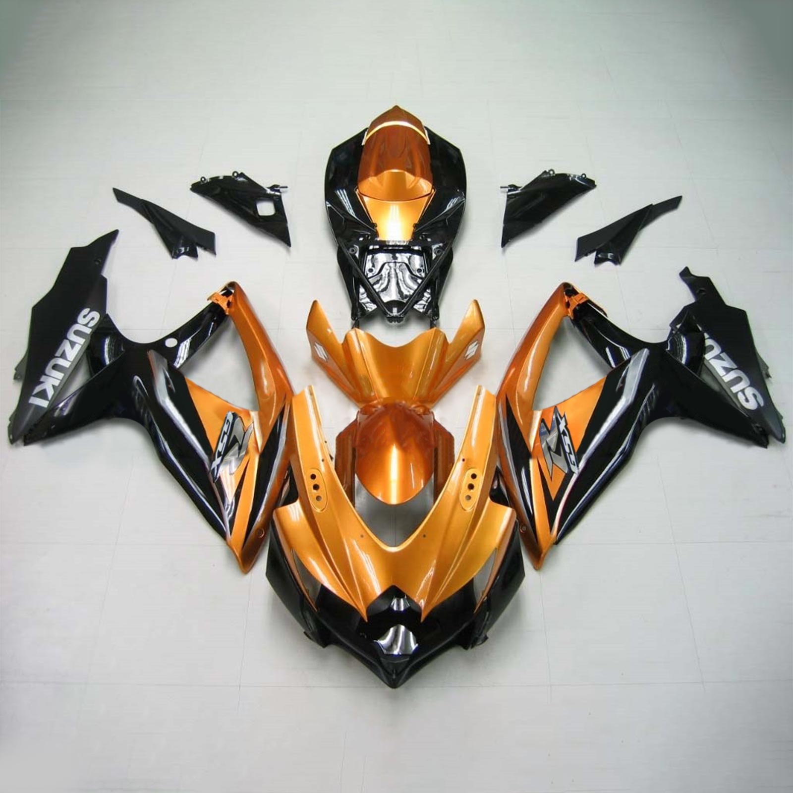 2008-2010 Suzuki GSXR 600/750 K8 Amotopart Injection Fairing Kit Bodywork Plastic ABS #155