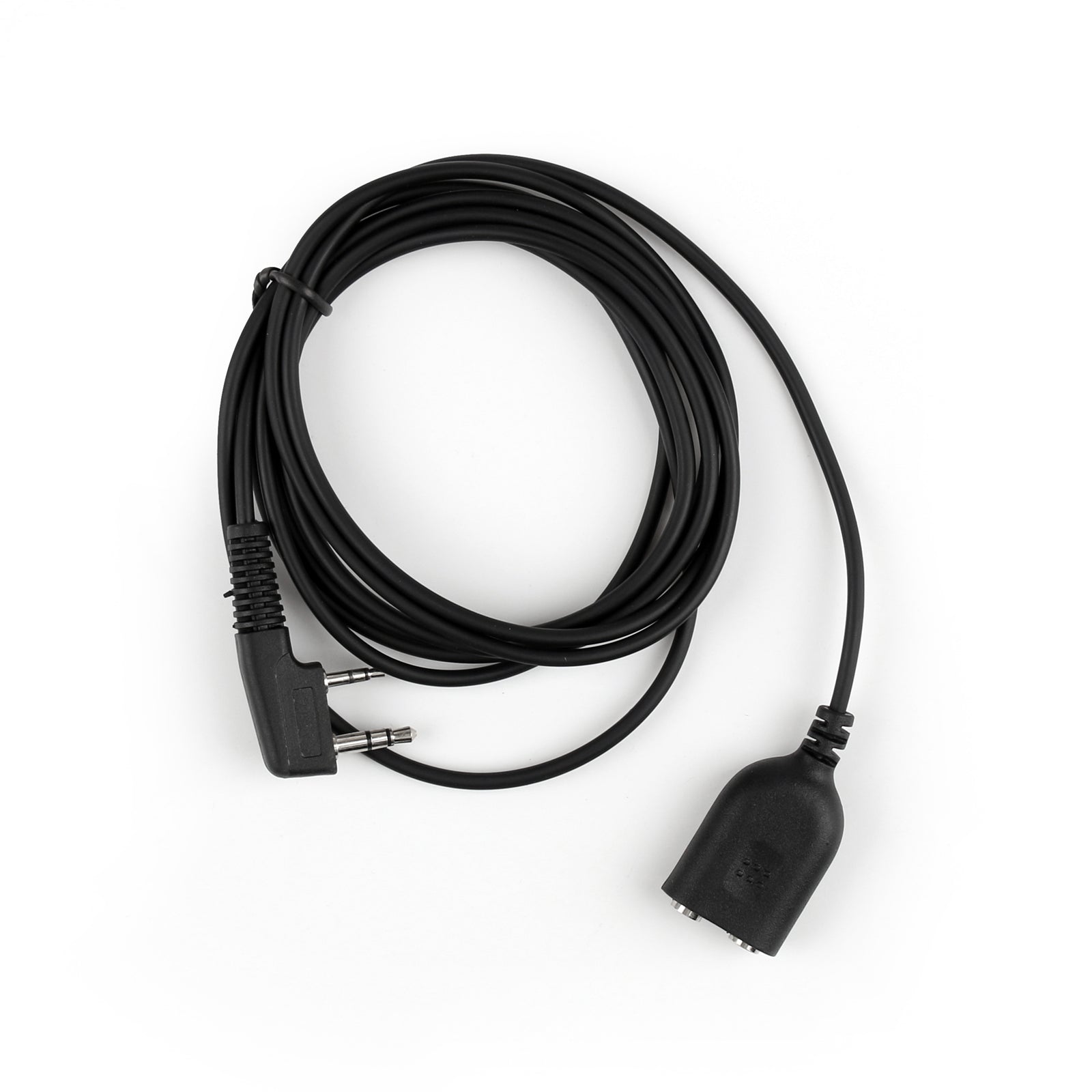 1 stks 2-pins verlengkabel voor radio oortelefoon luidspreker microfoon Kenwood Baofeng 2 m