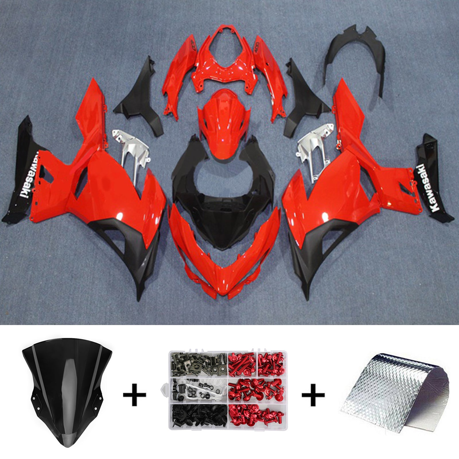 2018-2024 Kawasaki EX400/Ninja400 Fairing Kit