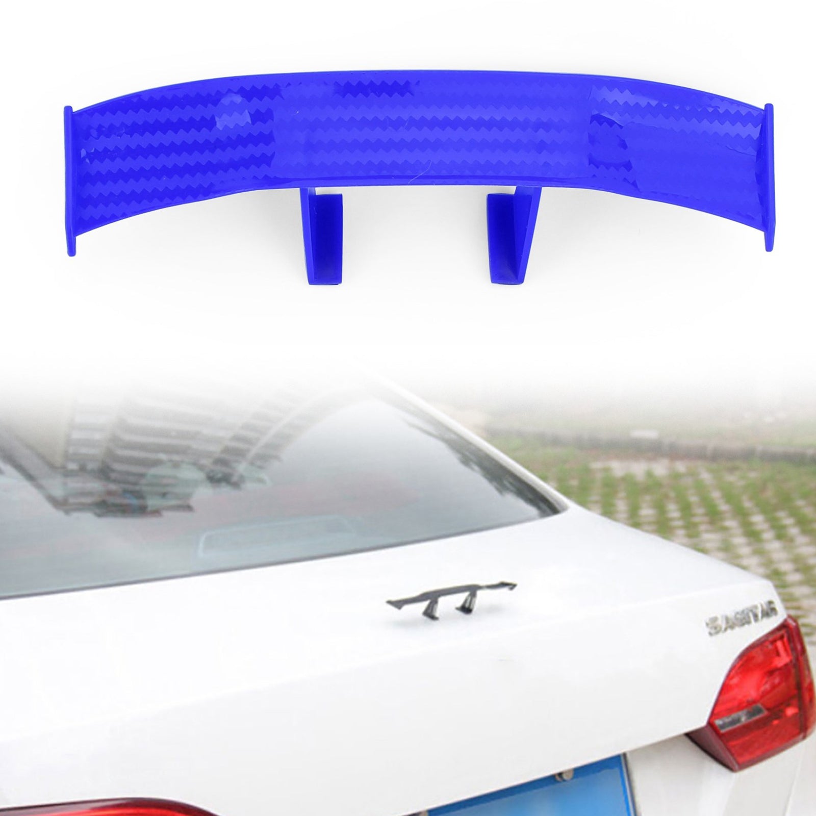 Multi farge Universal Mini Spoiler Bil Auto Haledekorasjon Spoiler Wing Generisk