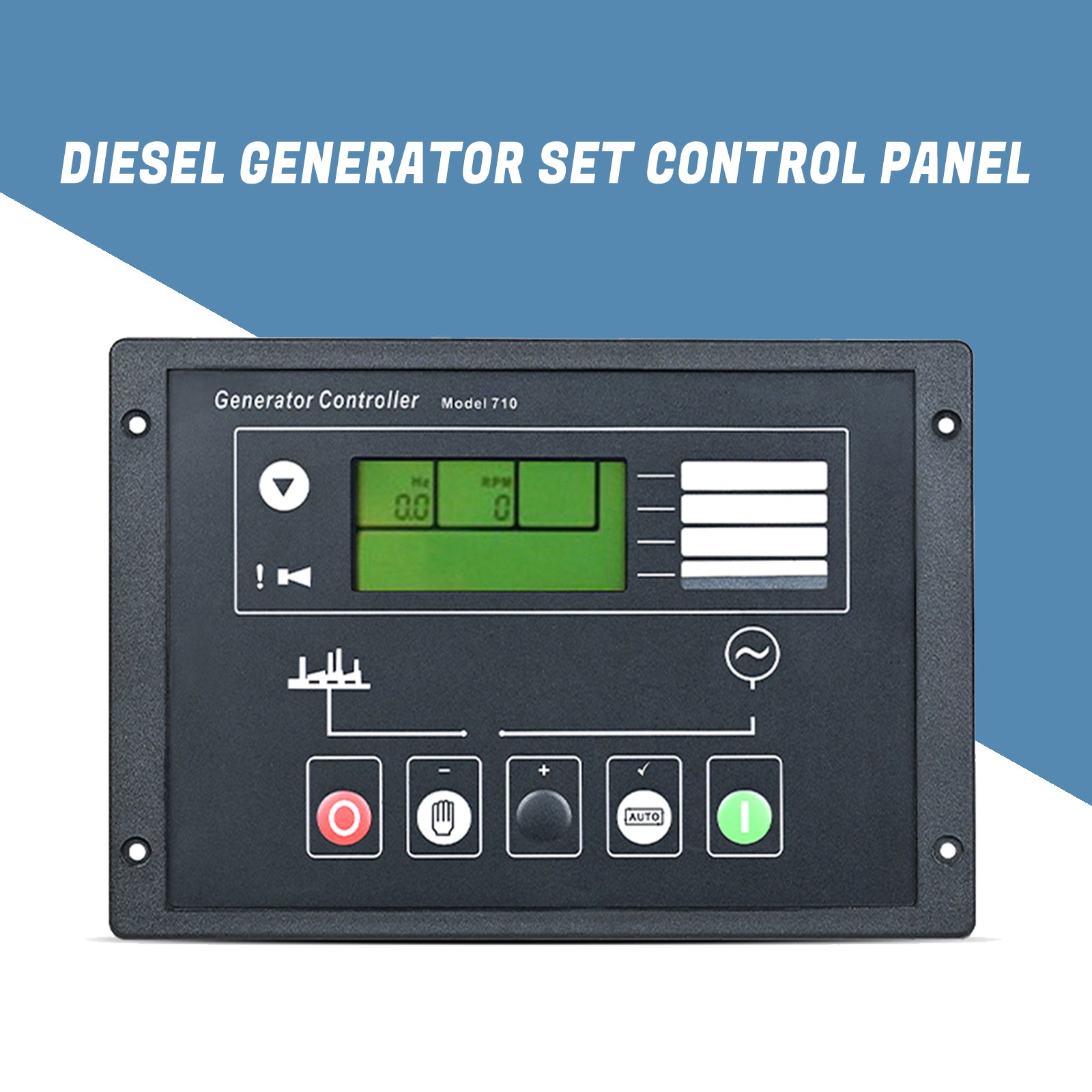 DSE710 Voor diepzeegeneratorcontroller Automatisch startbedieningspaneel