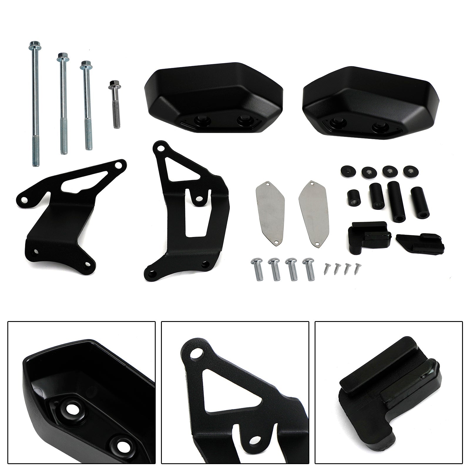 YAMAHA YZF R15 V4 2021-2023 Kunststof motorbeschermerhoezen Slider Carbon