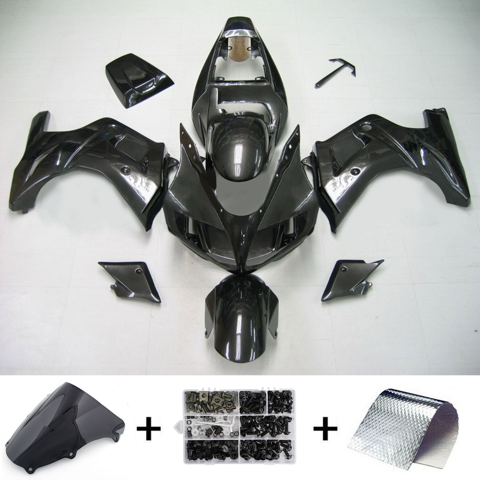 2003-2013 Suzuki SV650 Amotopart Injection Fairing Kit Bodywork Plastic ABS #101