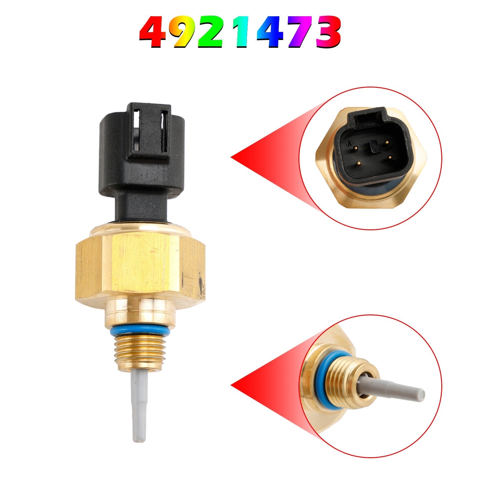 Absolute druksensor voor Cummins Diesel ISX-modellen 4921473